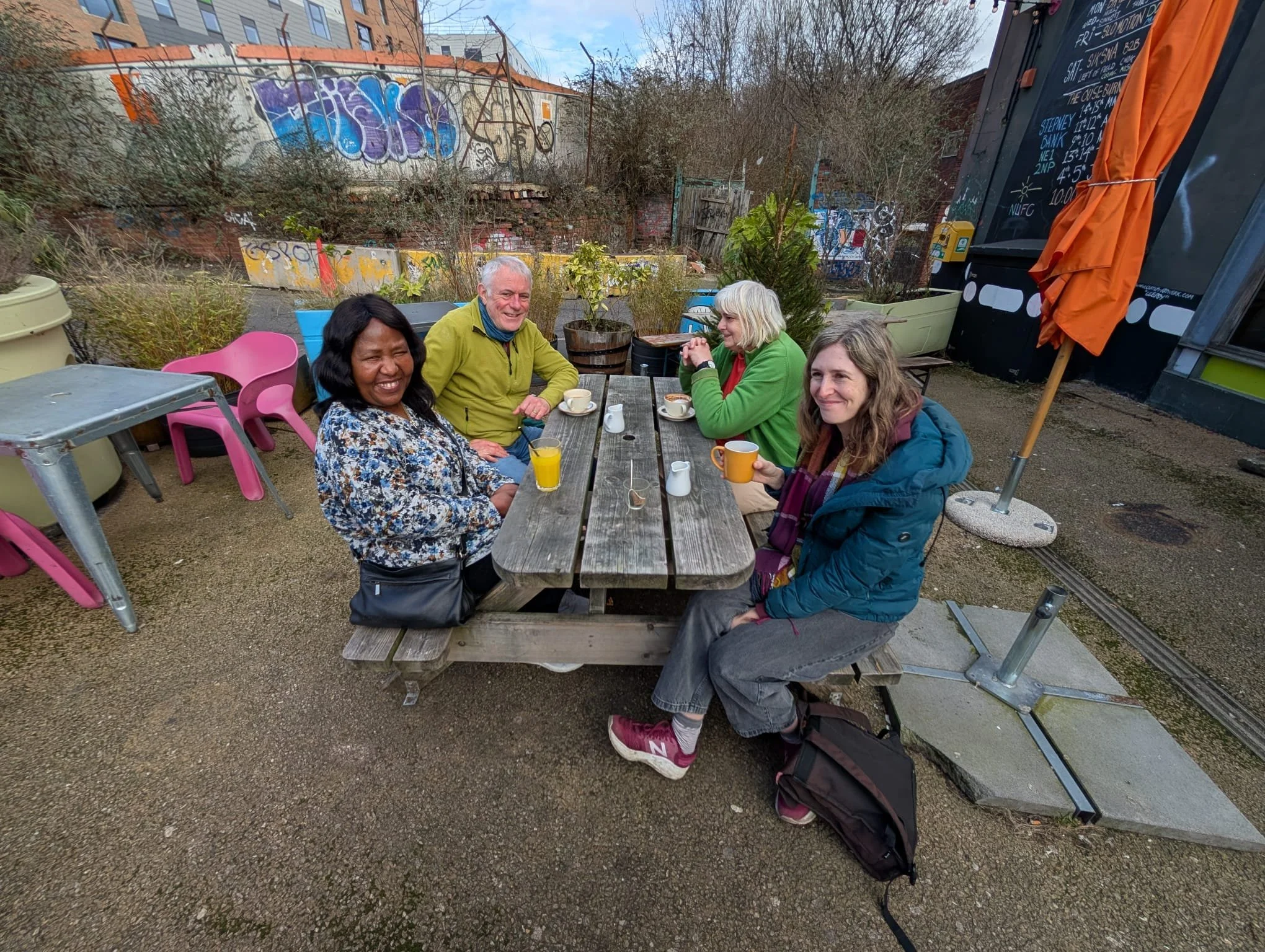 Weekly cuppa and chat 