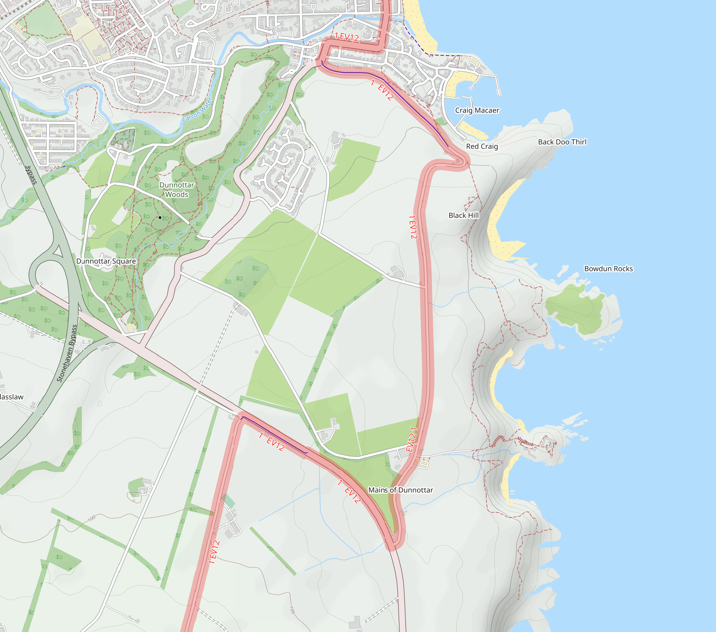 Current cycle route
