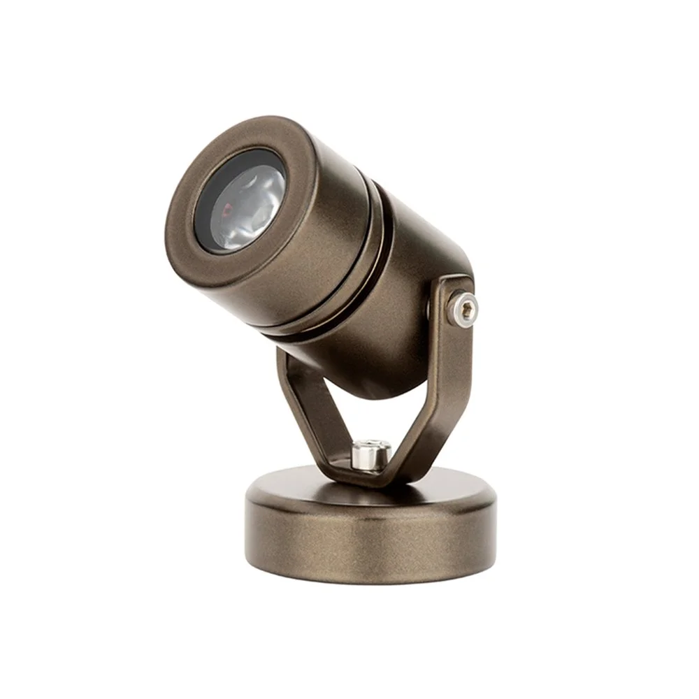 Anodic bronze 316 stainless steel weighted base water-feature light lv-ab305 - Light Visuals