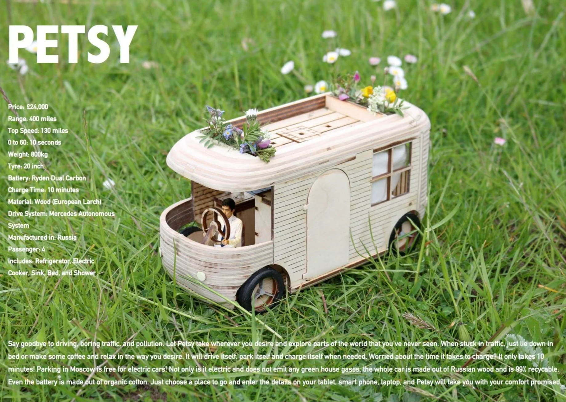 Petsy - a camping car