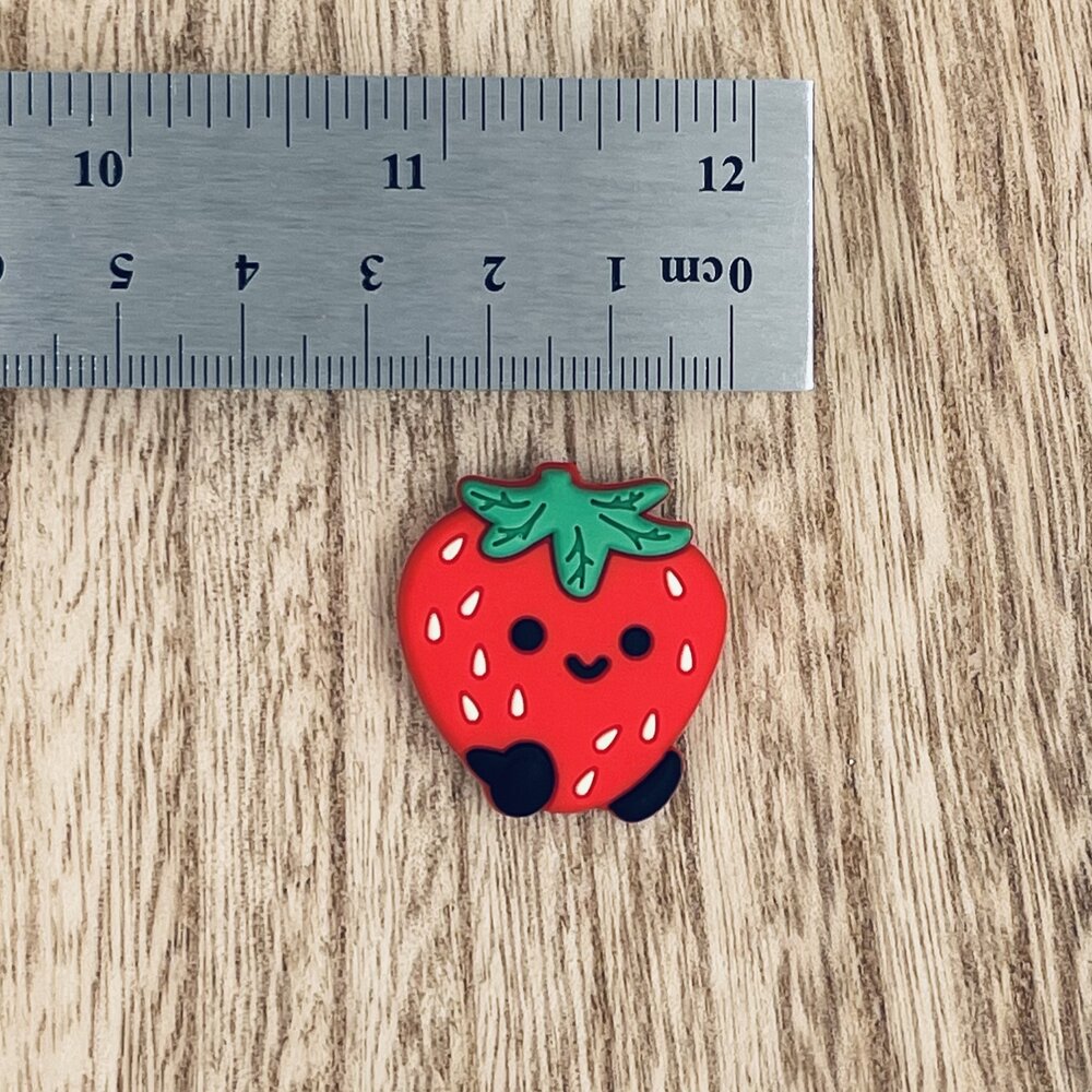 Strawberry Focal Bead