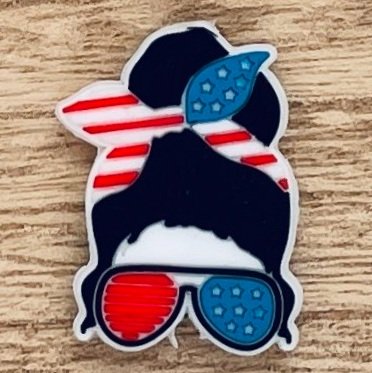 'Merica Mom Bun
