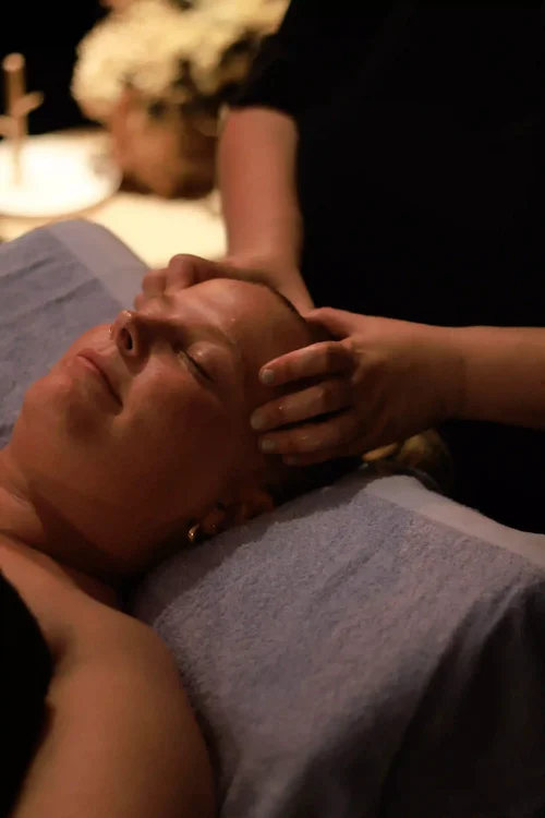 A calming facial and body treatment at Blue Moon Wellness Spa in Cobbitty, near Camden