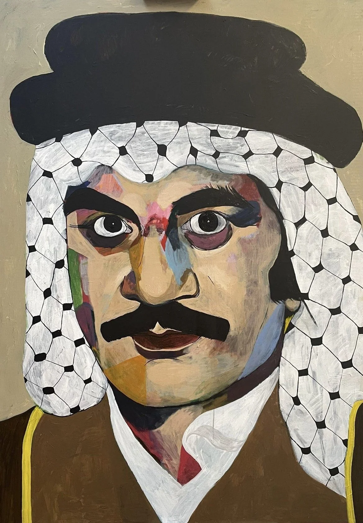 "Hussain Abdulridha" | 2023 | Acrylic on Canvas | 100 x 140cm | KD 1,850 