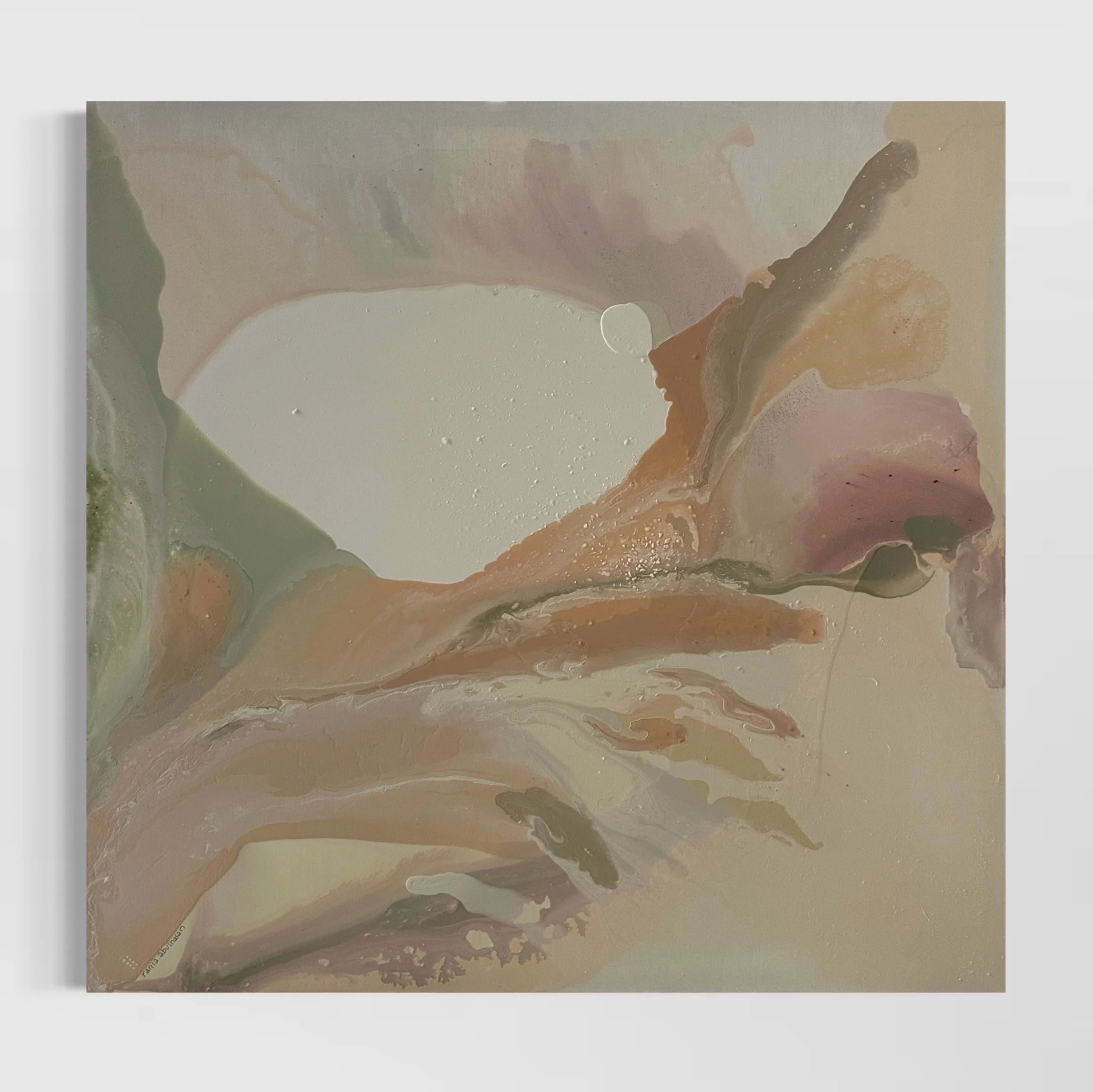 0500293.5 | Mixed Media on Linen Canvas | 2024 | 132 x 128cm | KD 1,450  (SOLD)