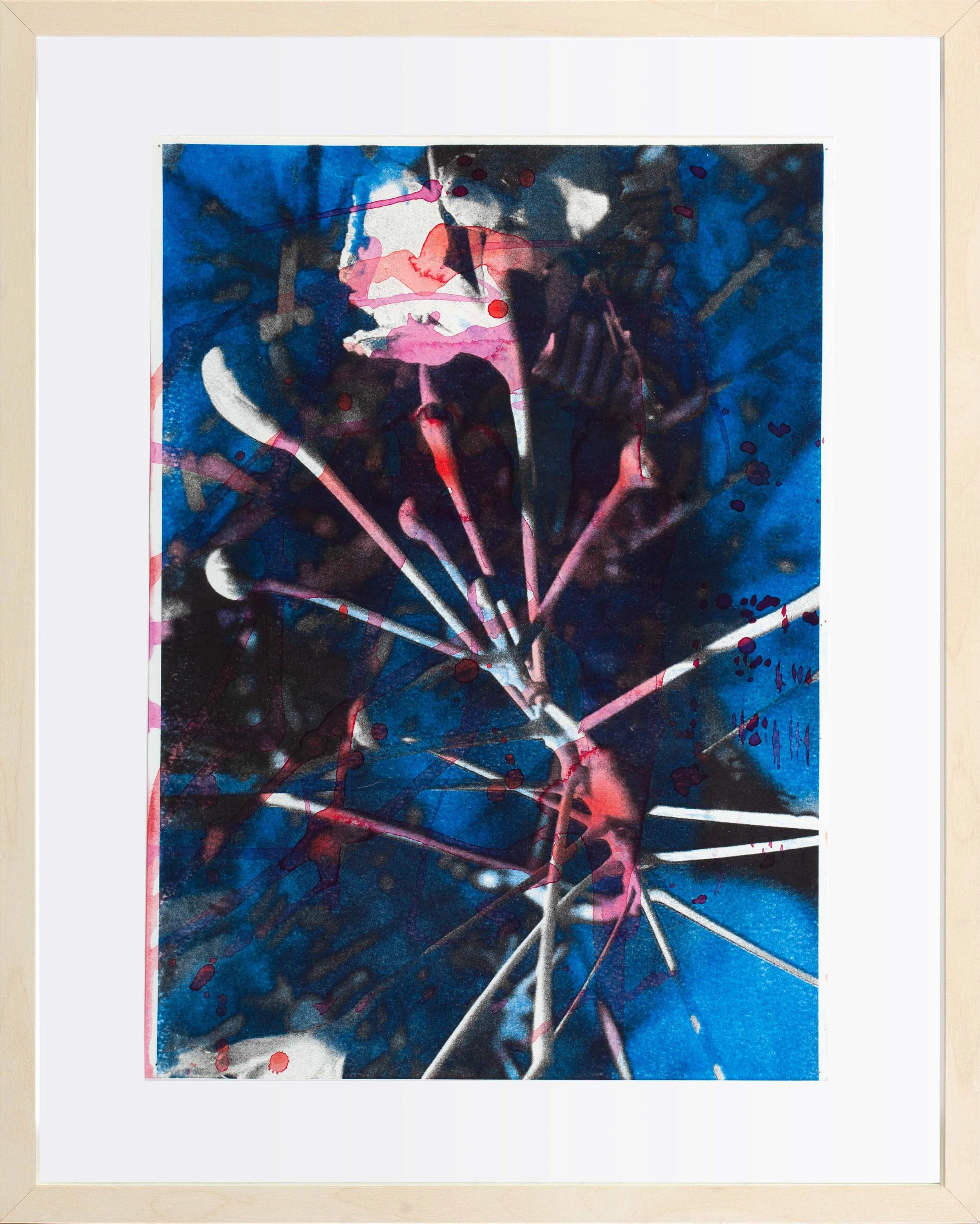 Risograph 6| Risograph on watercolour paper | 42 X 52cm (framed) | KD 85 