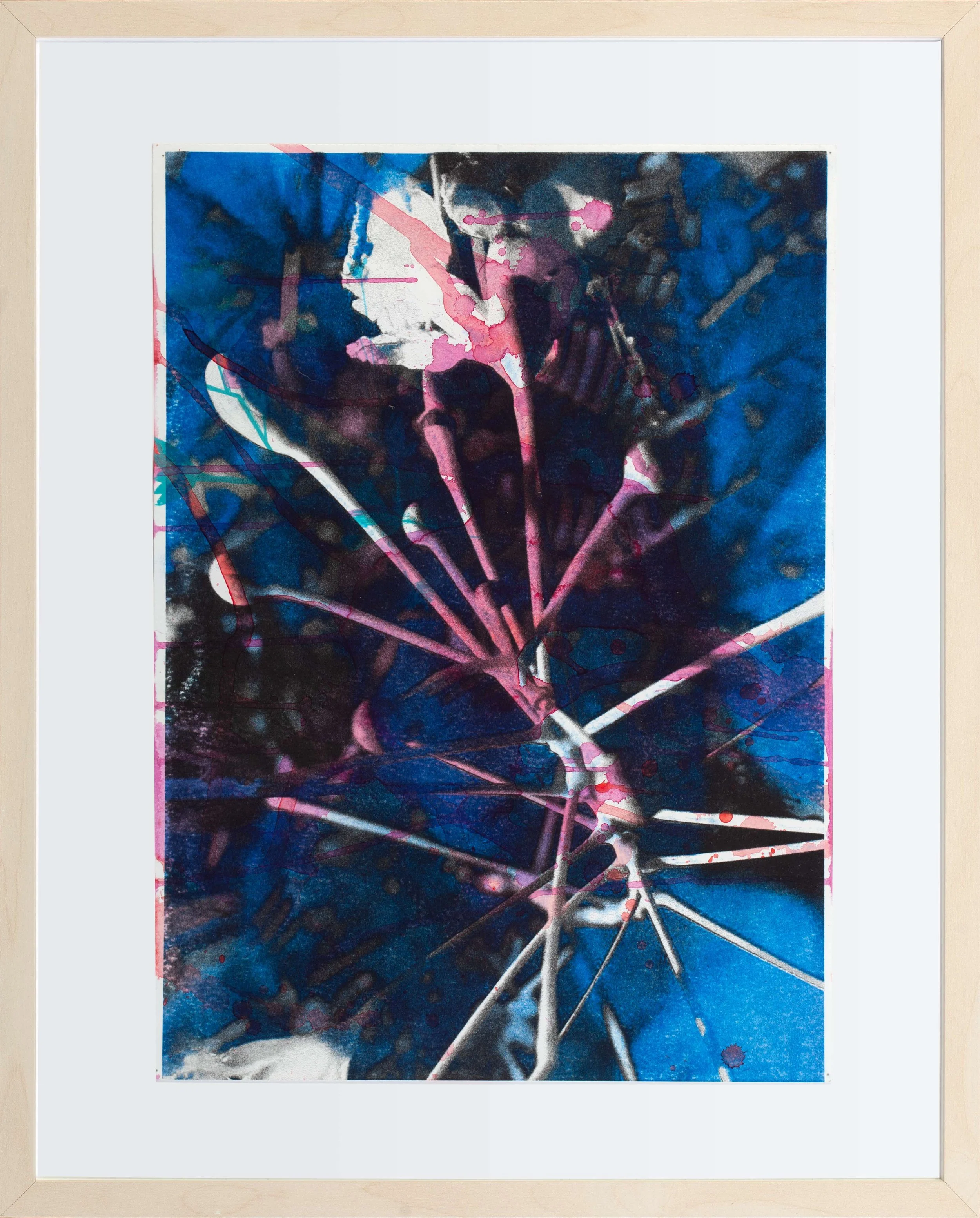 Risograph 7 | Risograph on watercolour paper | 42 X 52cm (framed) | KD 85 