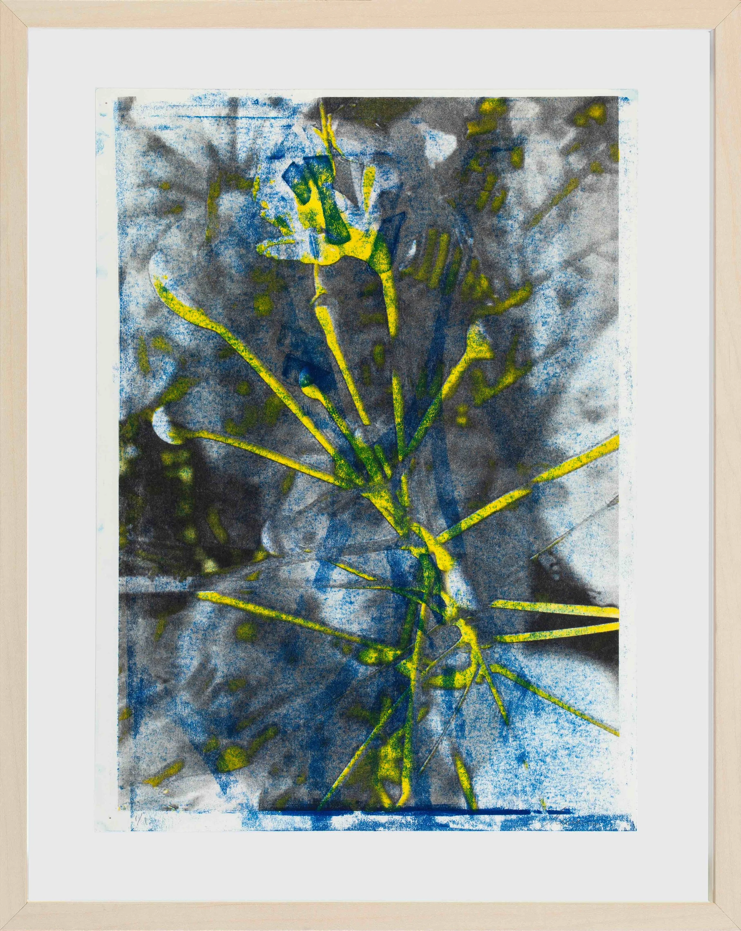 Risograph 4 | Risograph on watercolour paper | 42 X 52cm (framed) | KD 85 