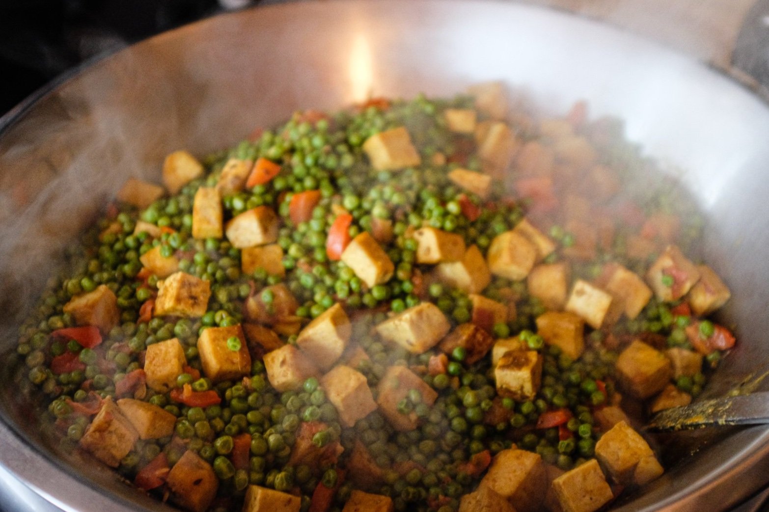  Mutter with Bean Curd