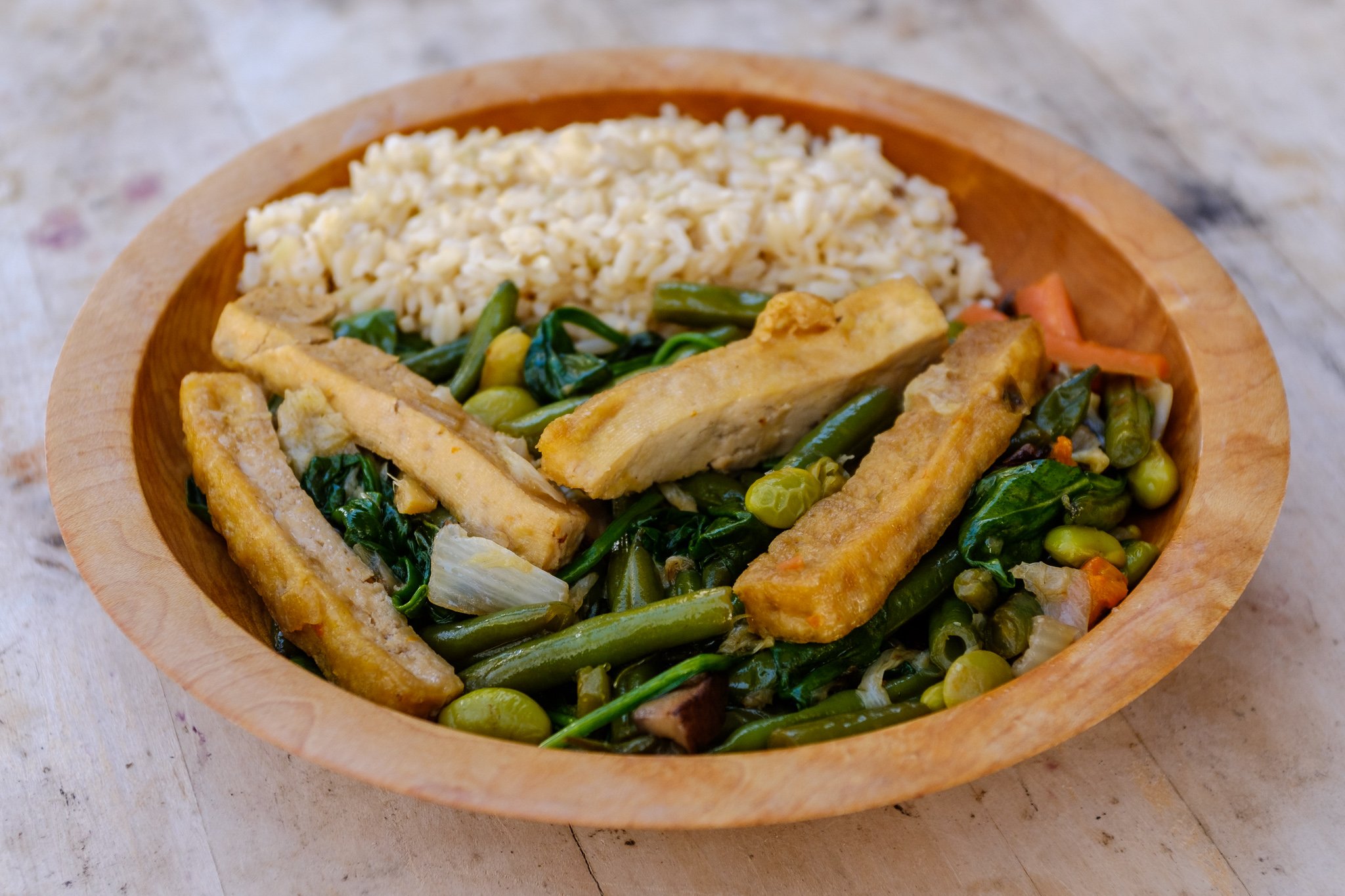 Nepalese Green Beans and Bean Curd 