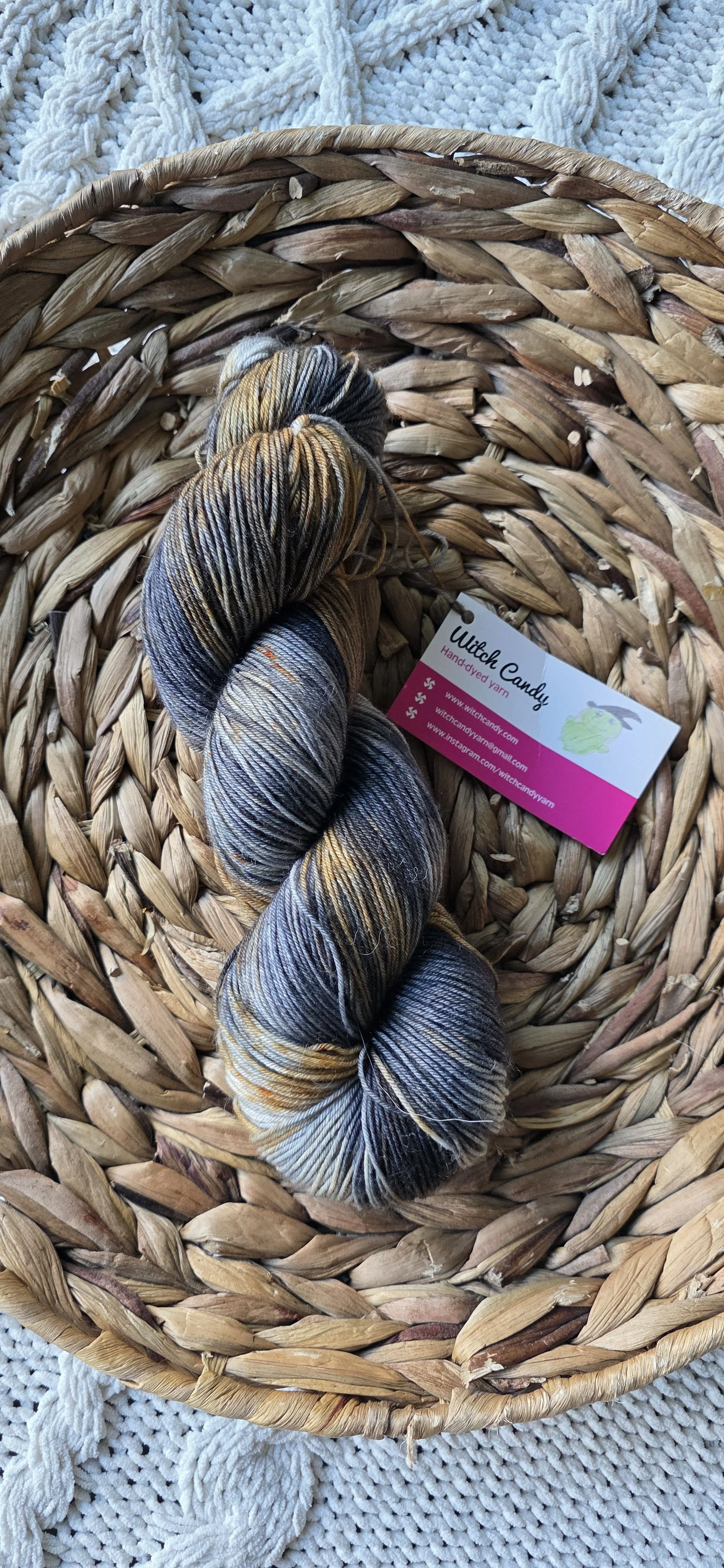 Witch Candy Fibers Fingering Tortie Kitty