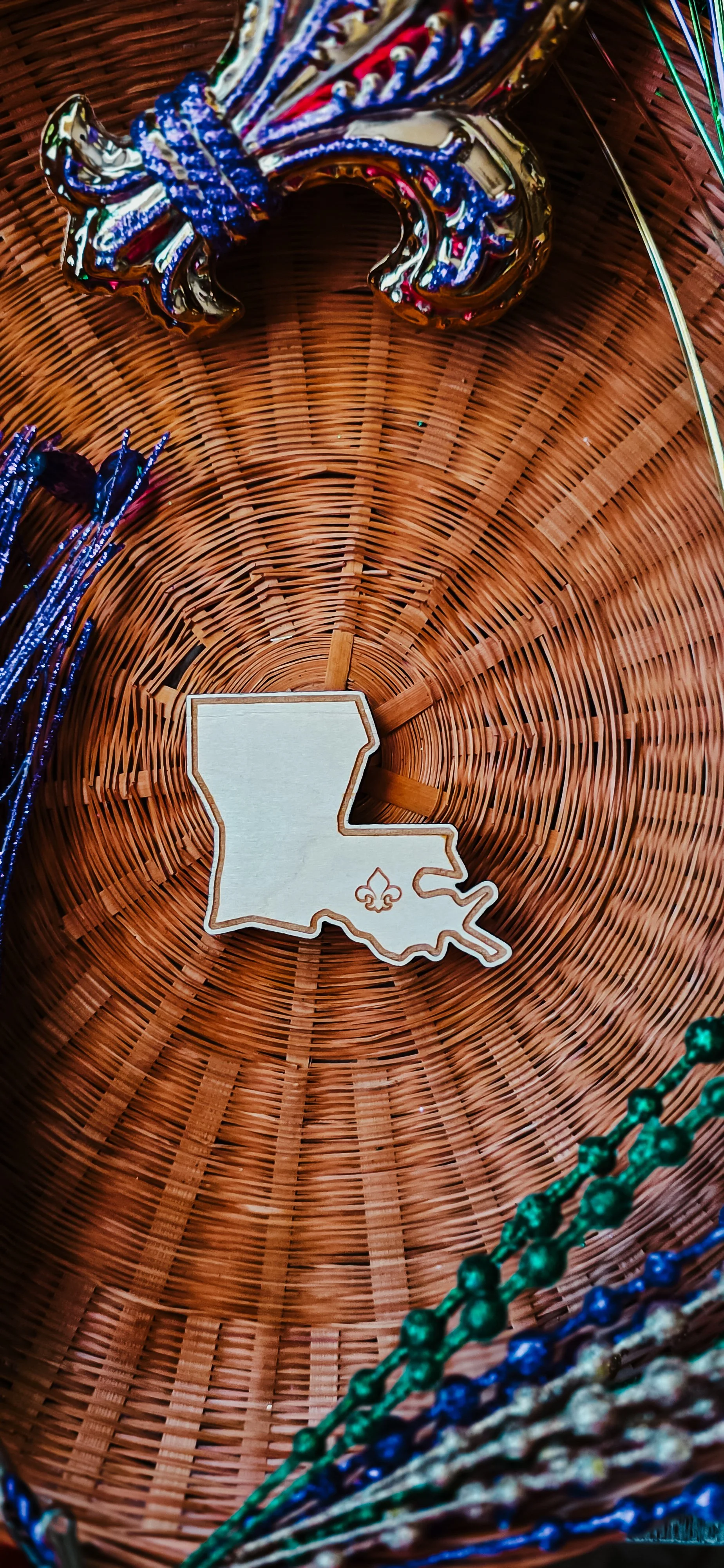 Louisiana Cake Keeper Clips