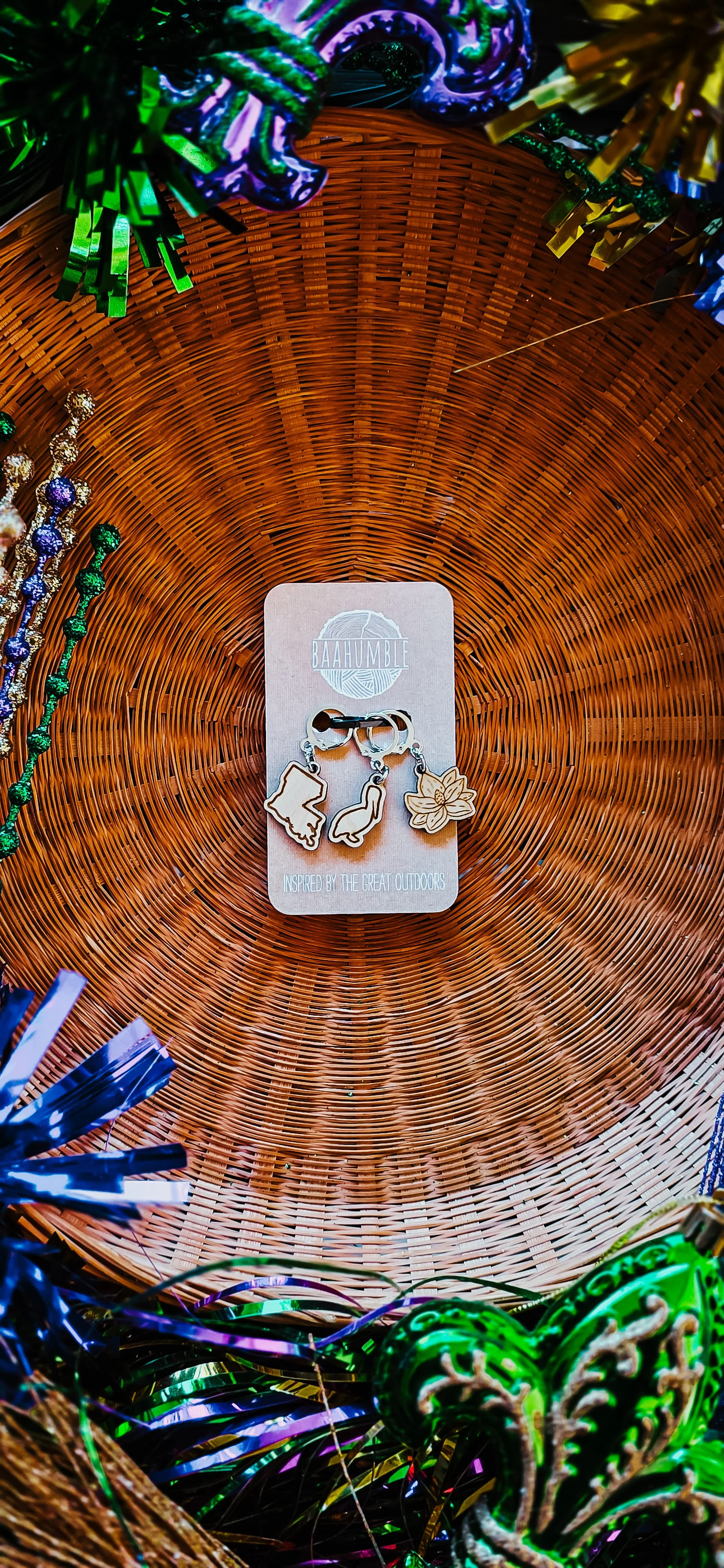 State Symbols Stitch Marker Set