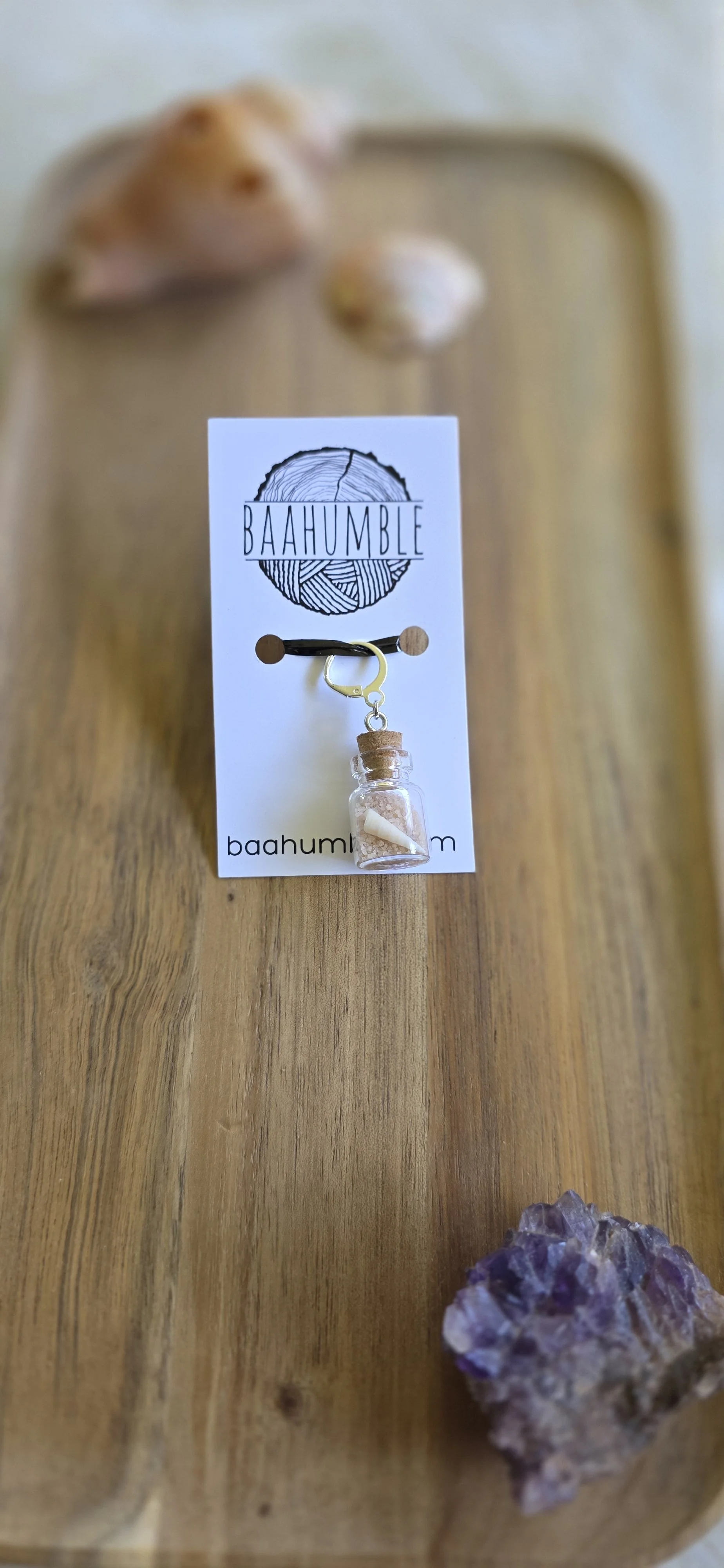 Siren Spell Jar Stitch Marker