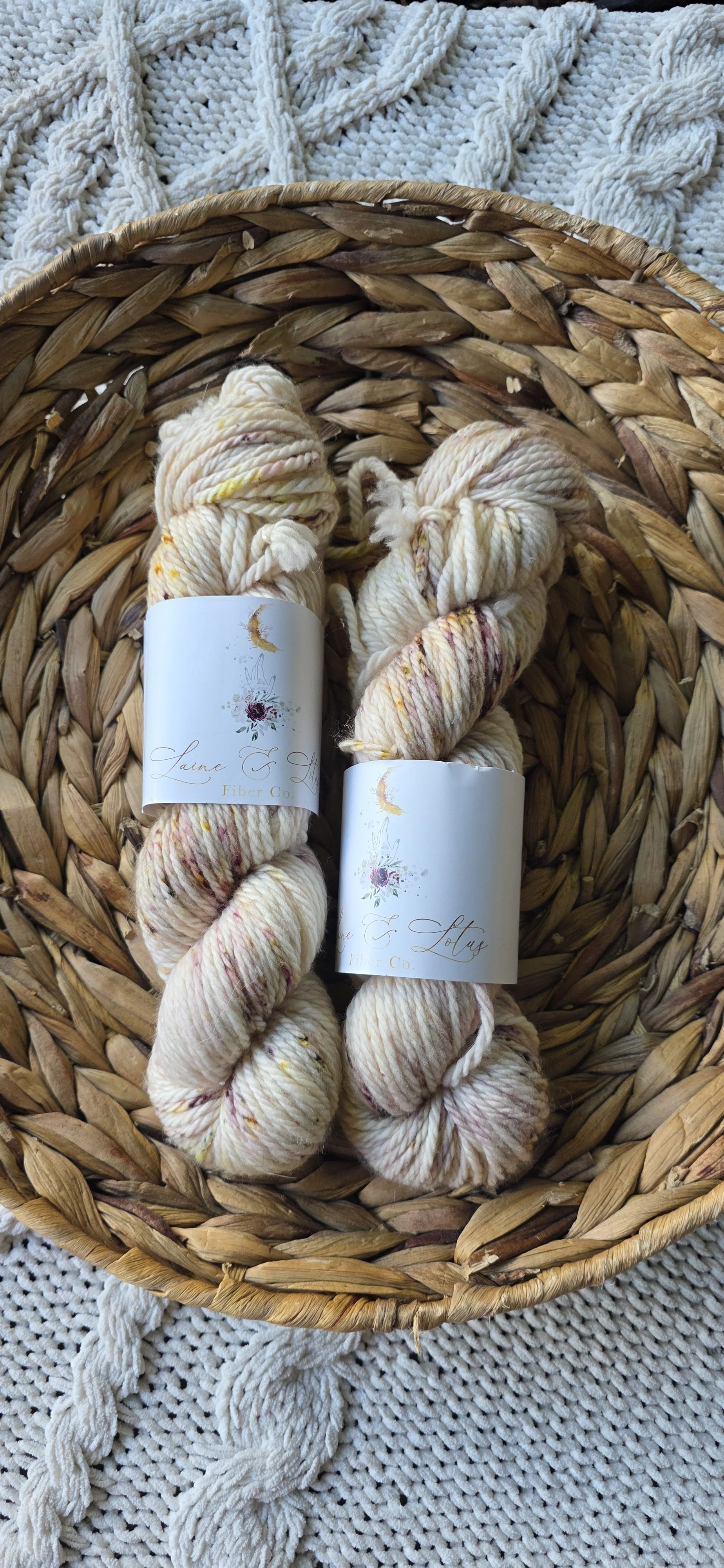 Laine & Lotus Cranberry Garland Bulky