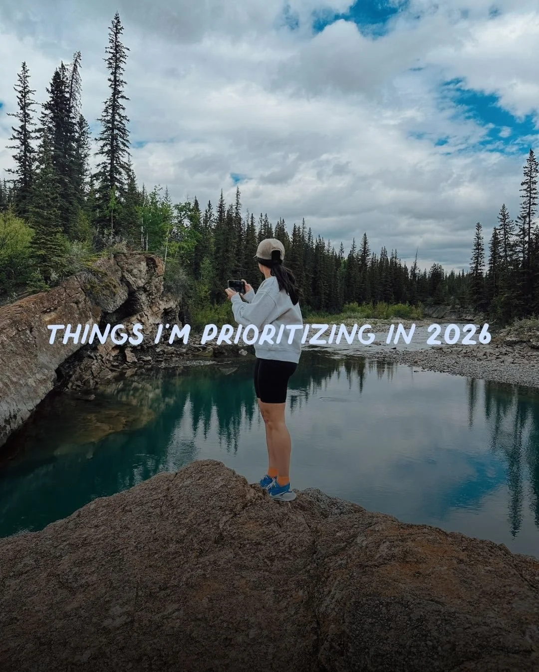 Things are prioritizing this year: consistency, rest, losing my body because it feels good, embracing boredom, and hitting publish, even when things don&rsquo;t feel perfect. Just about done a full month of 2026! What are you prioritizing this year? 