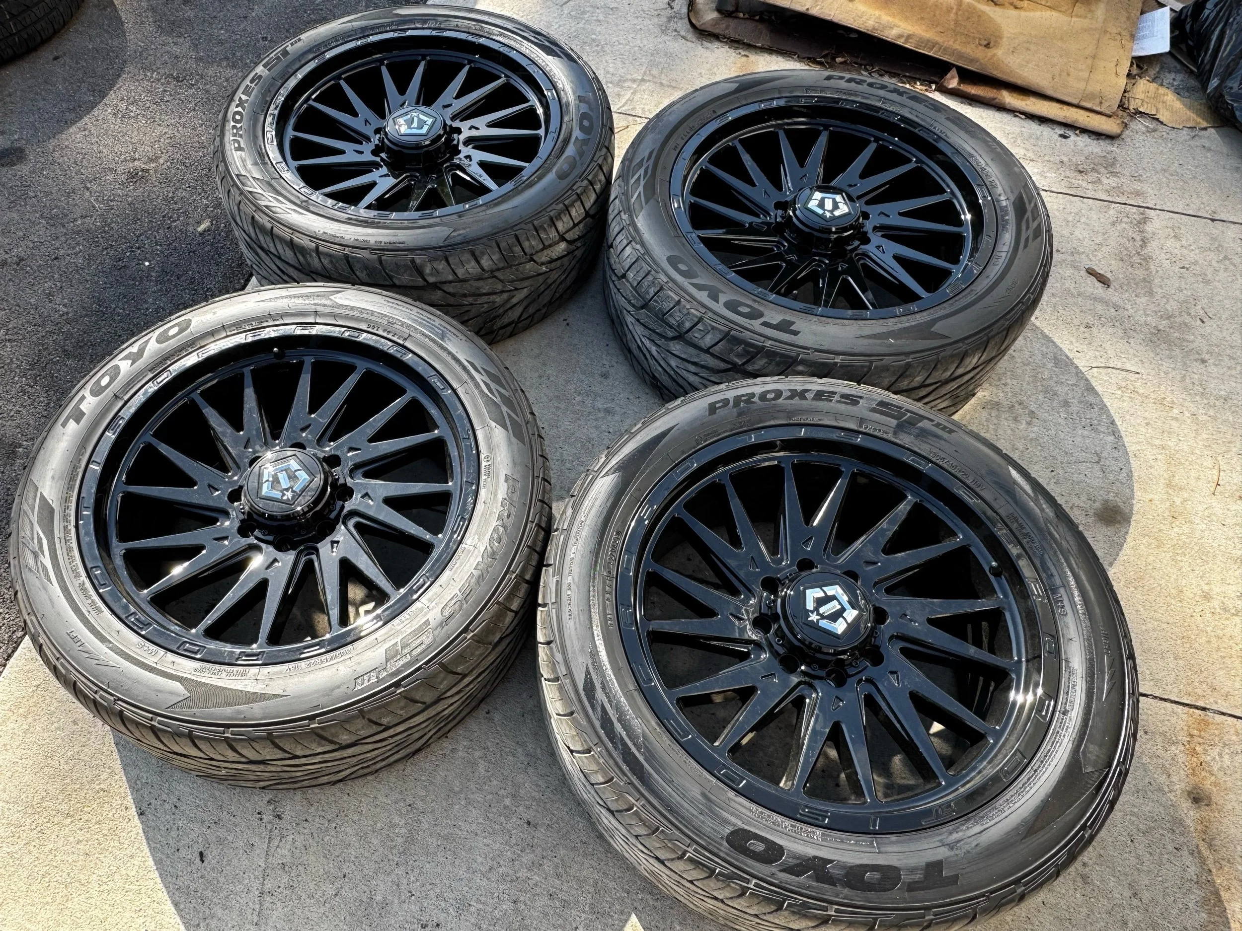 22” 8x170 Wheel set — KAZAK MOTORS