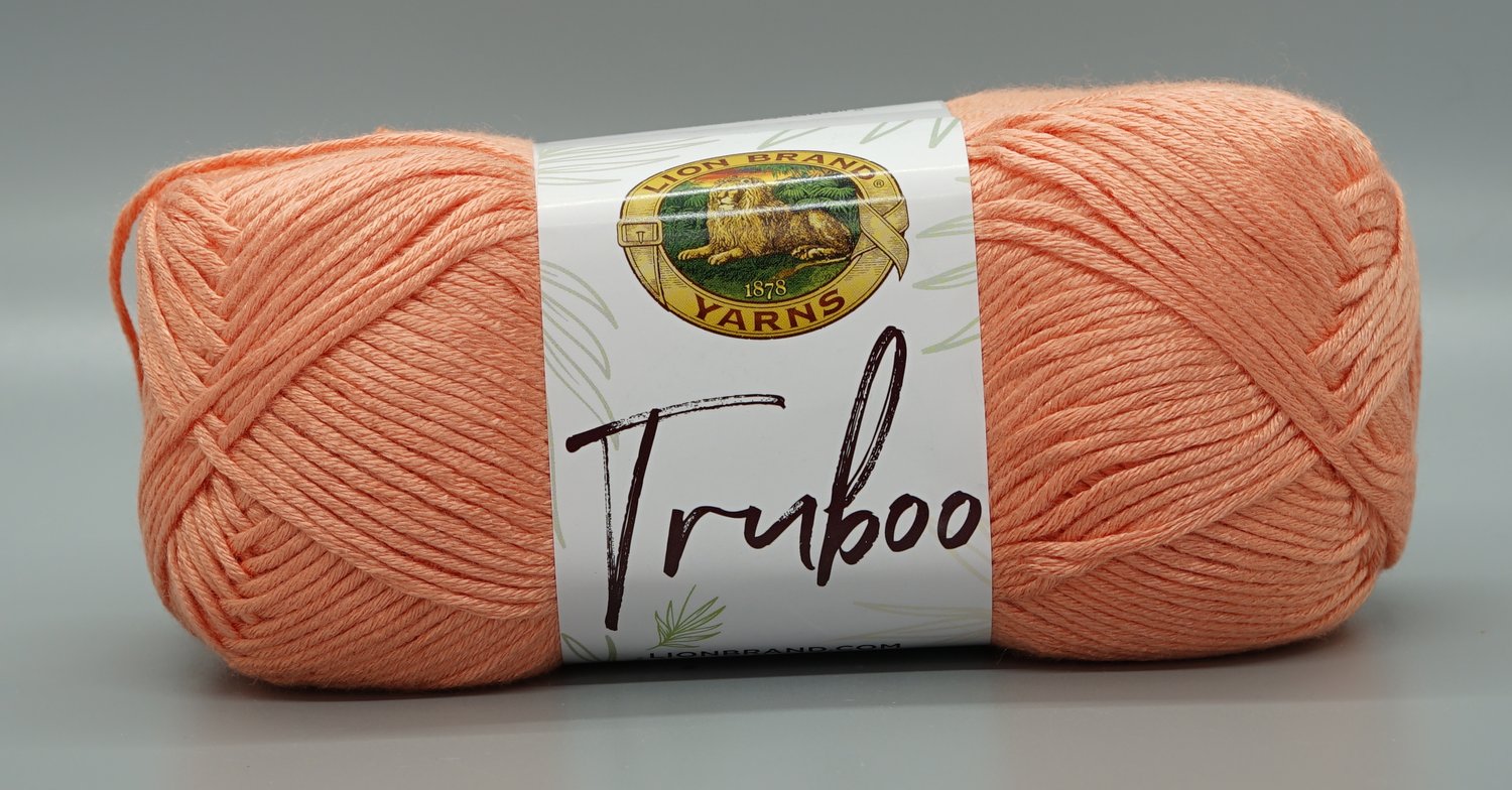 Lion Brand Truboo Yarn - Tangerine
