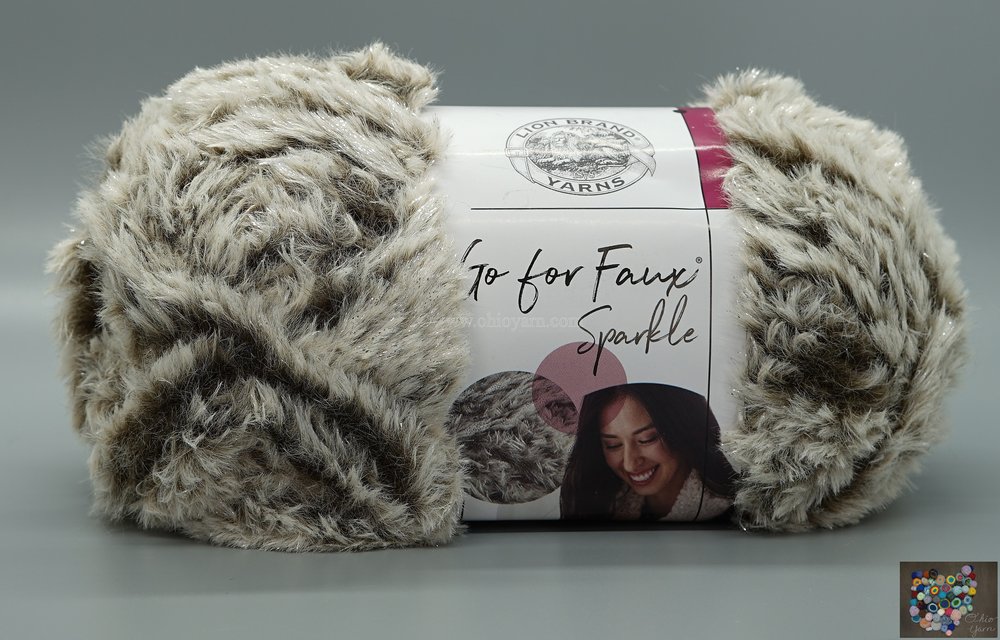 Lion Brand Go for Faux Fur/sparkle Yarn Multiple Colours to Choose From -   Ireland