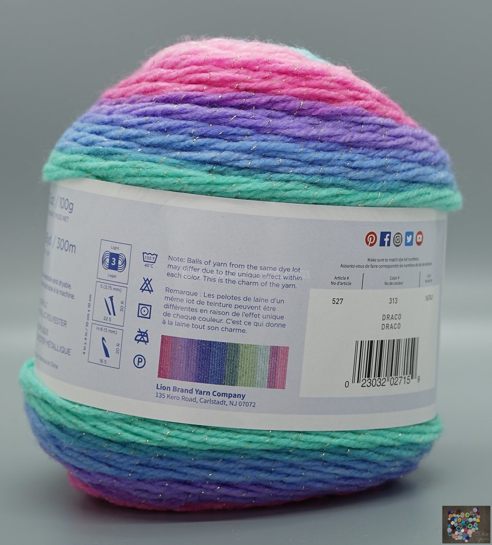 Lion Brand Mandala Craft Cake Yarn 8/Pkg – Hipstitch