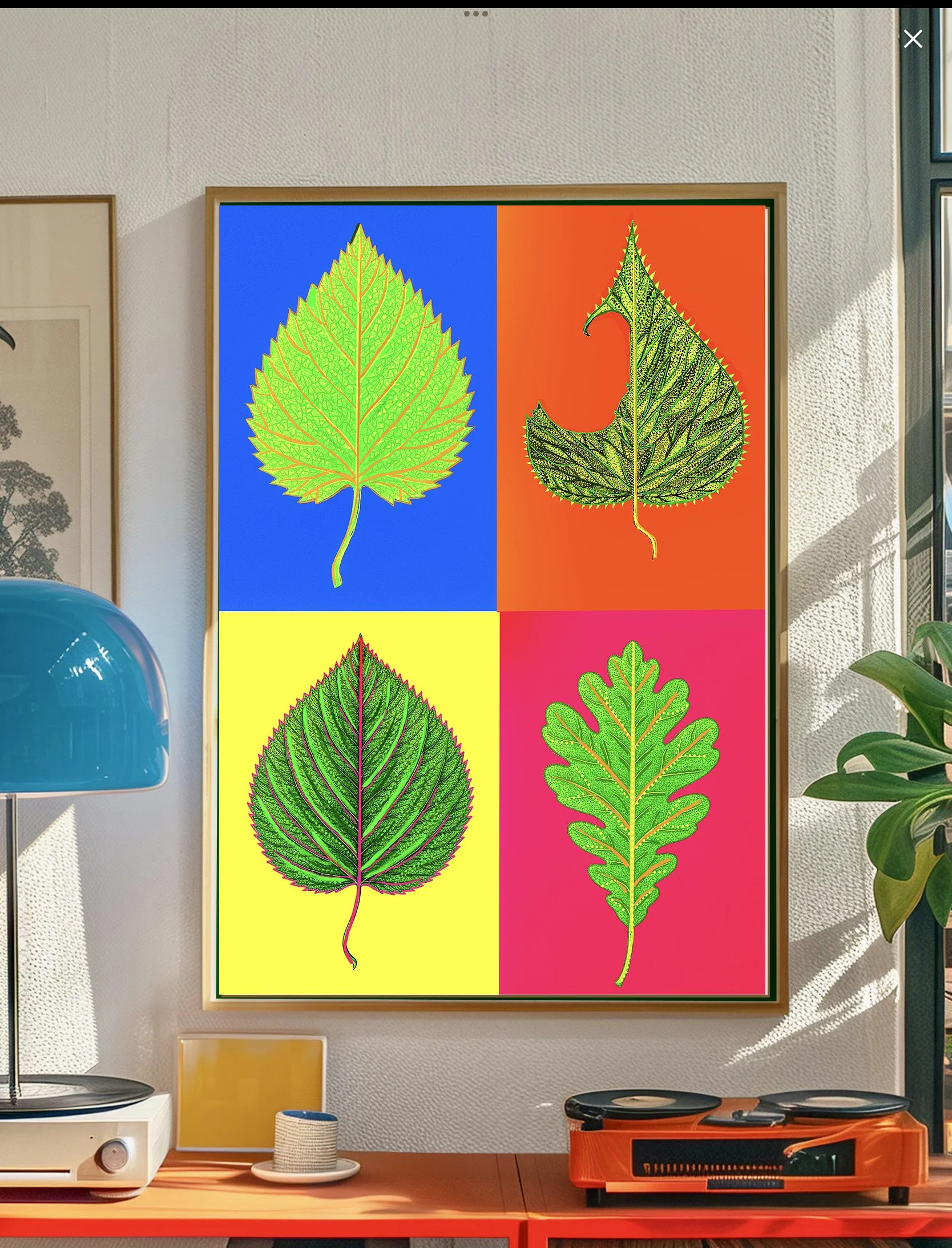 modern-botanical-pop-art-vinyl-record-shelf-decor.jpg