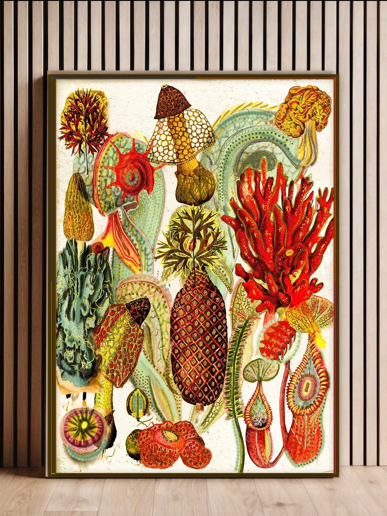 Inventive Ecosystem | Contemporary Botanical Wall Art by Giovanna Nicolo