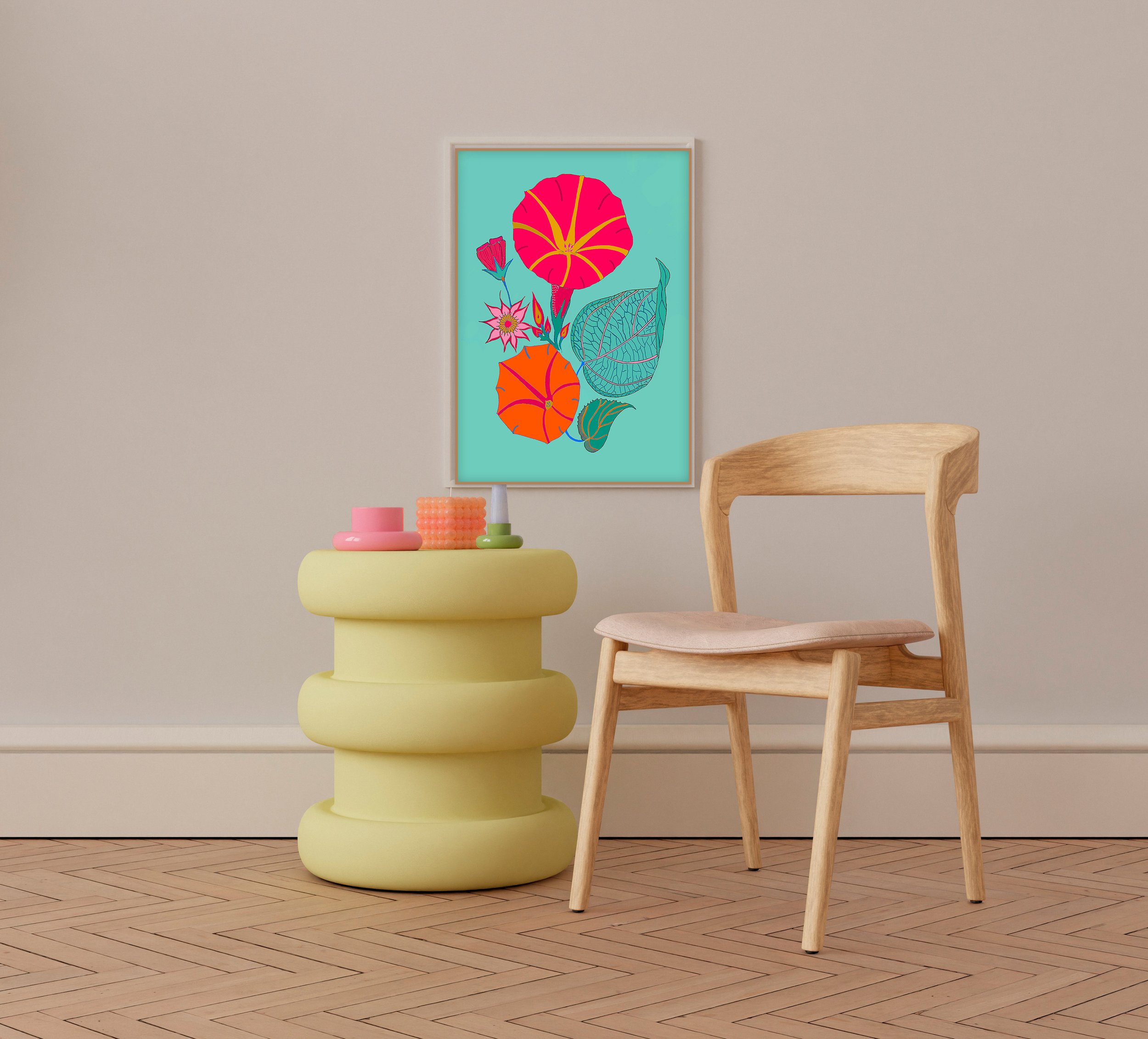 preppy wall art