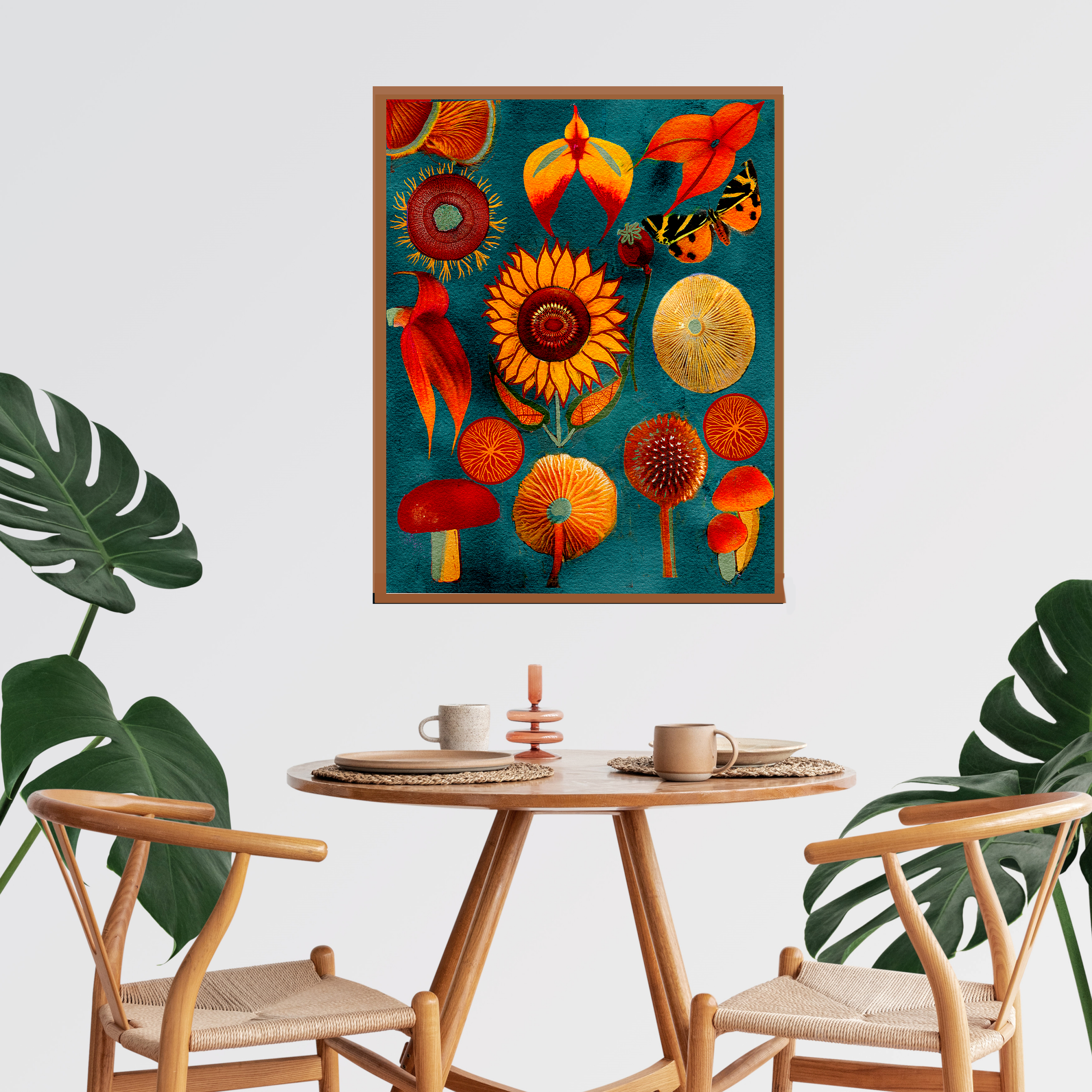 sunflower wall decor