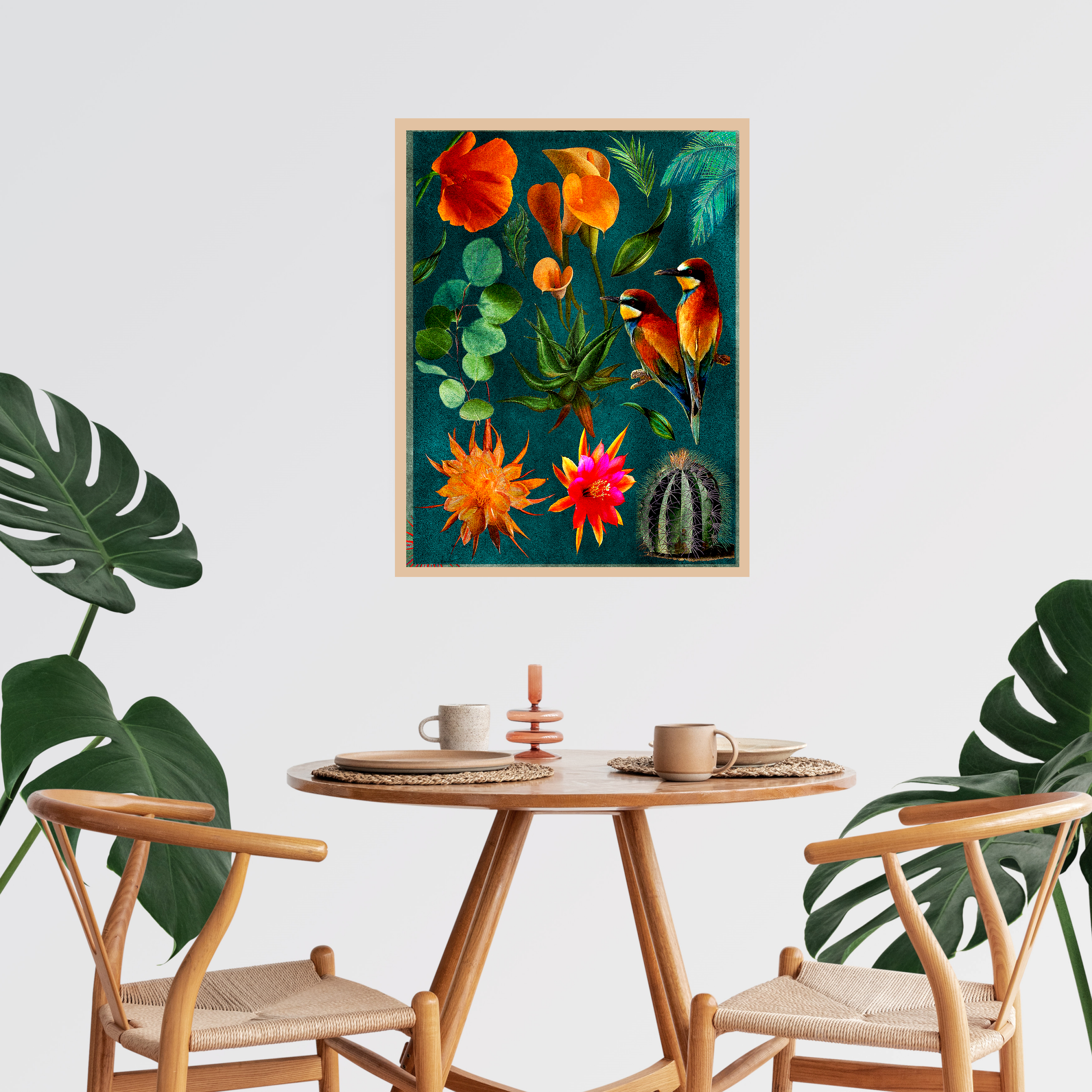 colorful hummingbird poster (Copy)