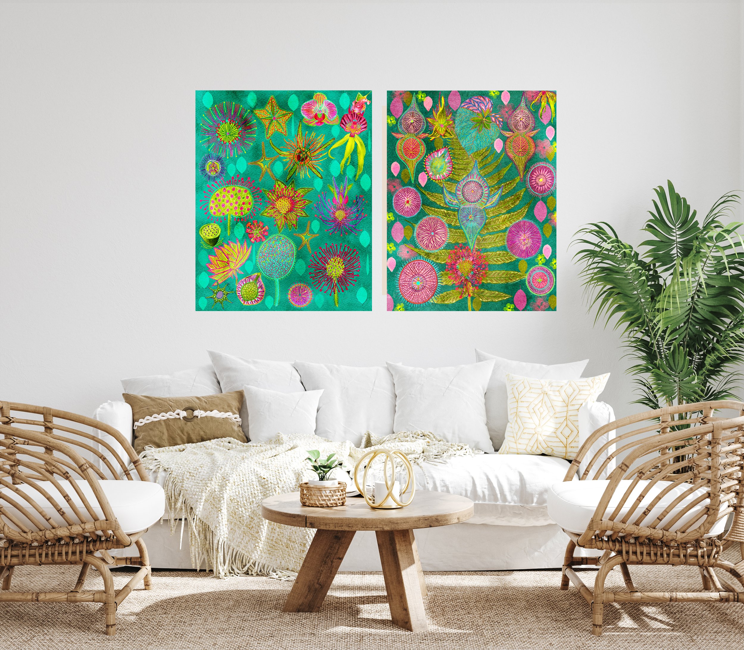 art with bright colors for living room, art with bright colours for home wall decor, vivid and vibrant colourful abstract posters for sale