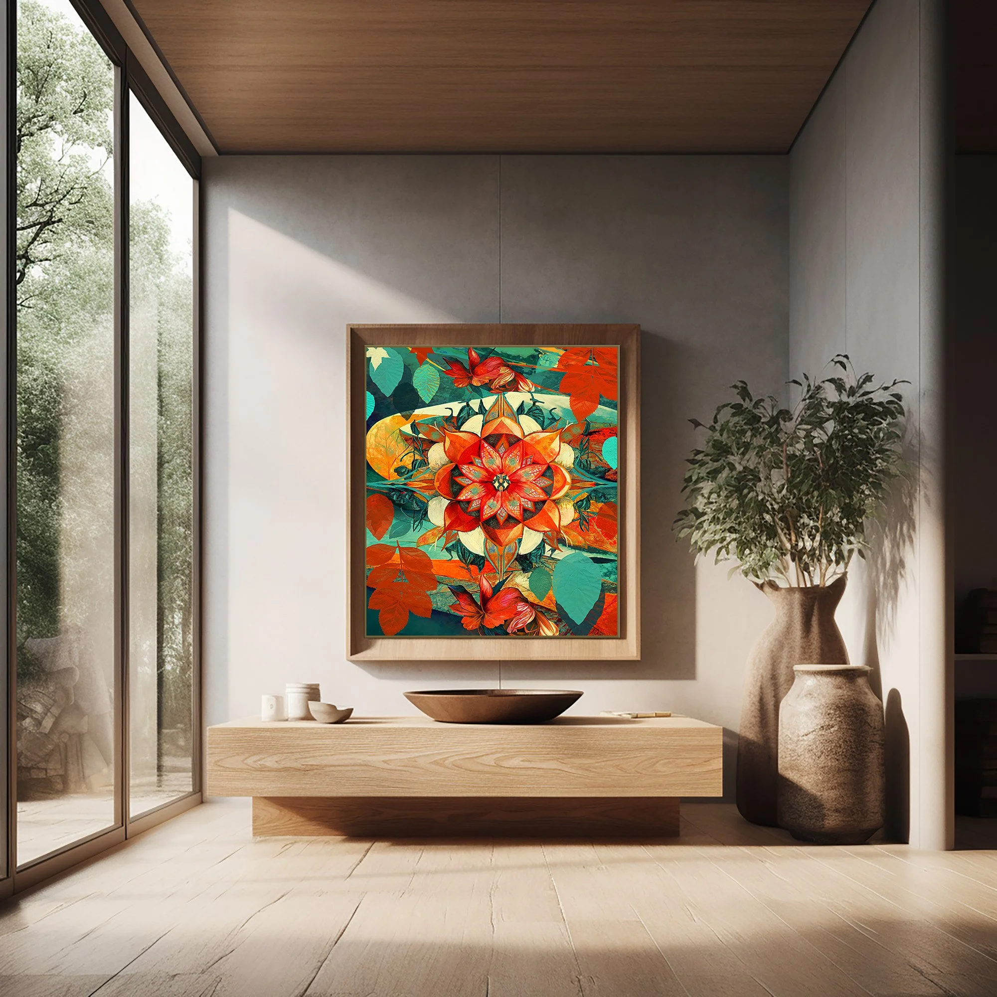 modern nature, designer art - luxury prints