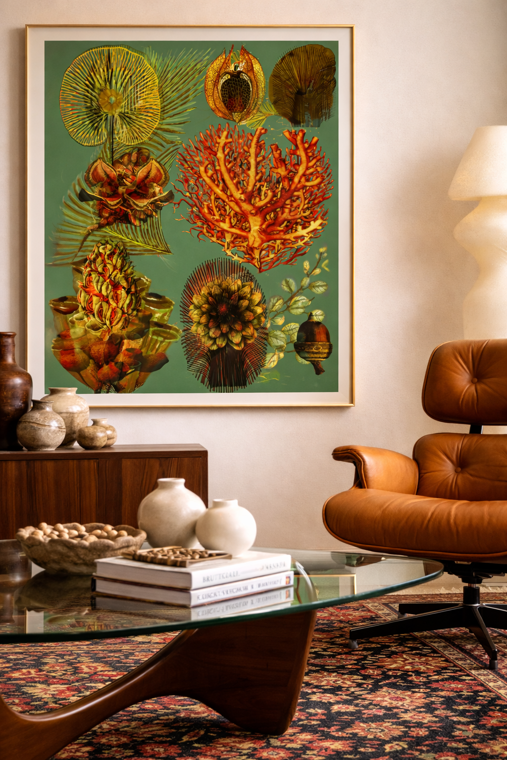 eames chair original modern botanical art.png
