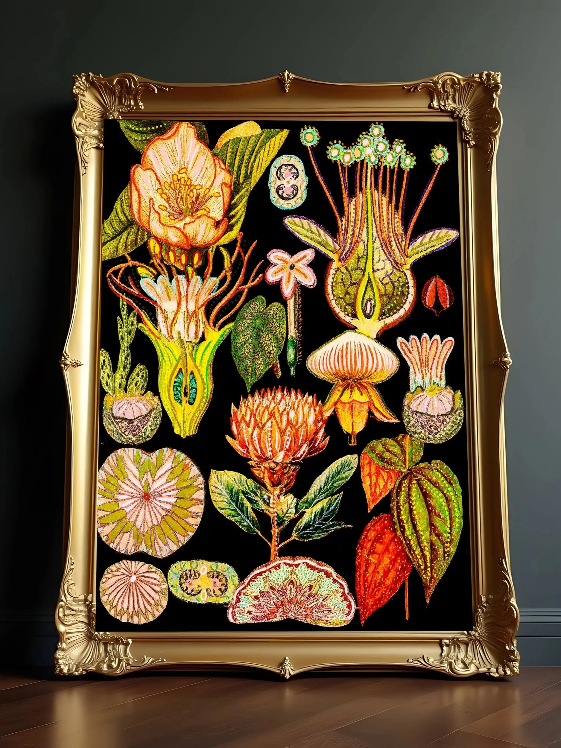 creative and unique botanical art for collectors