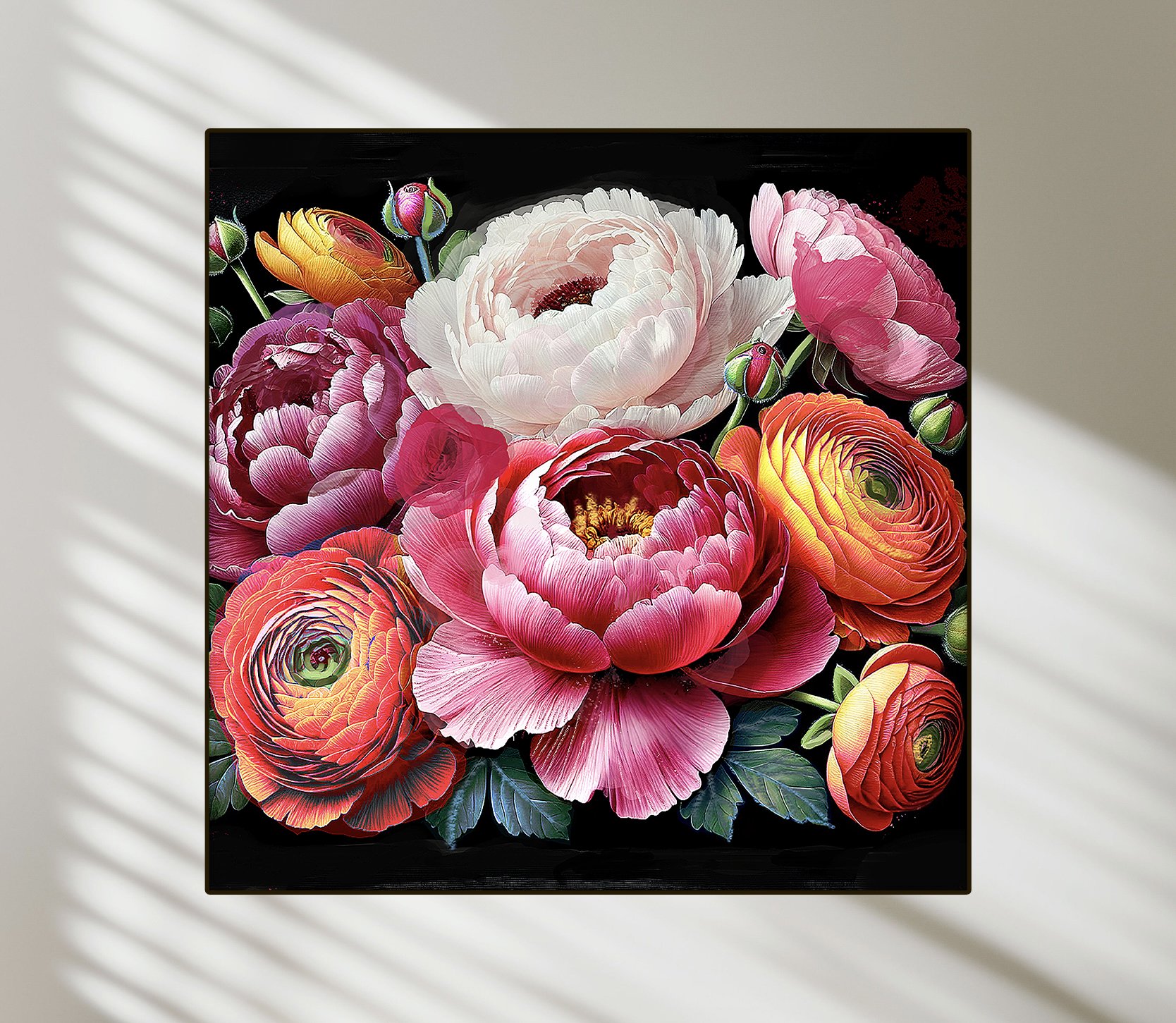 beautiful floral artworks