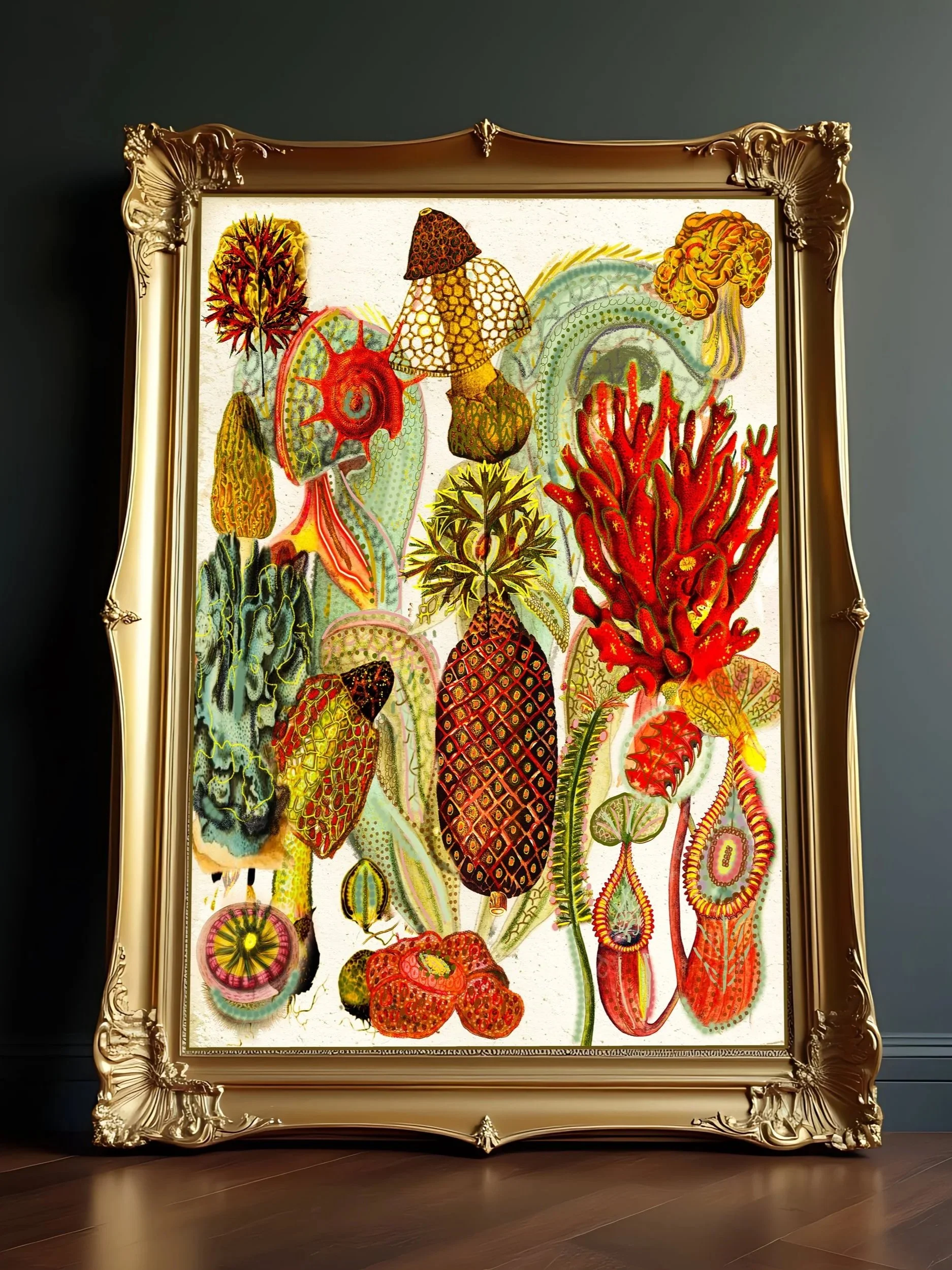 Inventive Ecosystem | Contemporary Botanical Wall Art by Giovanna Nicolo
