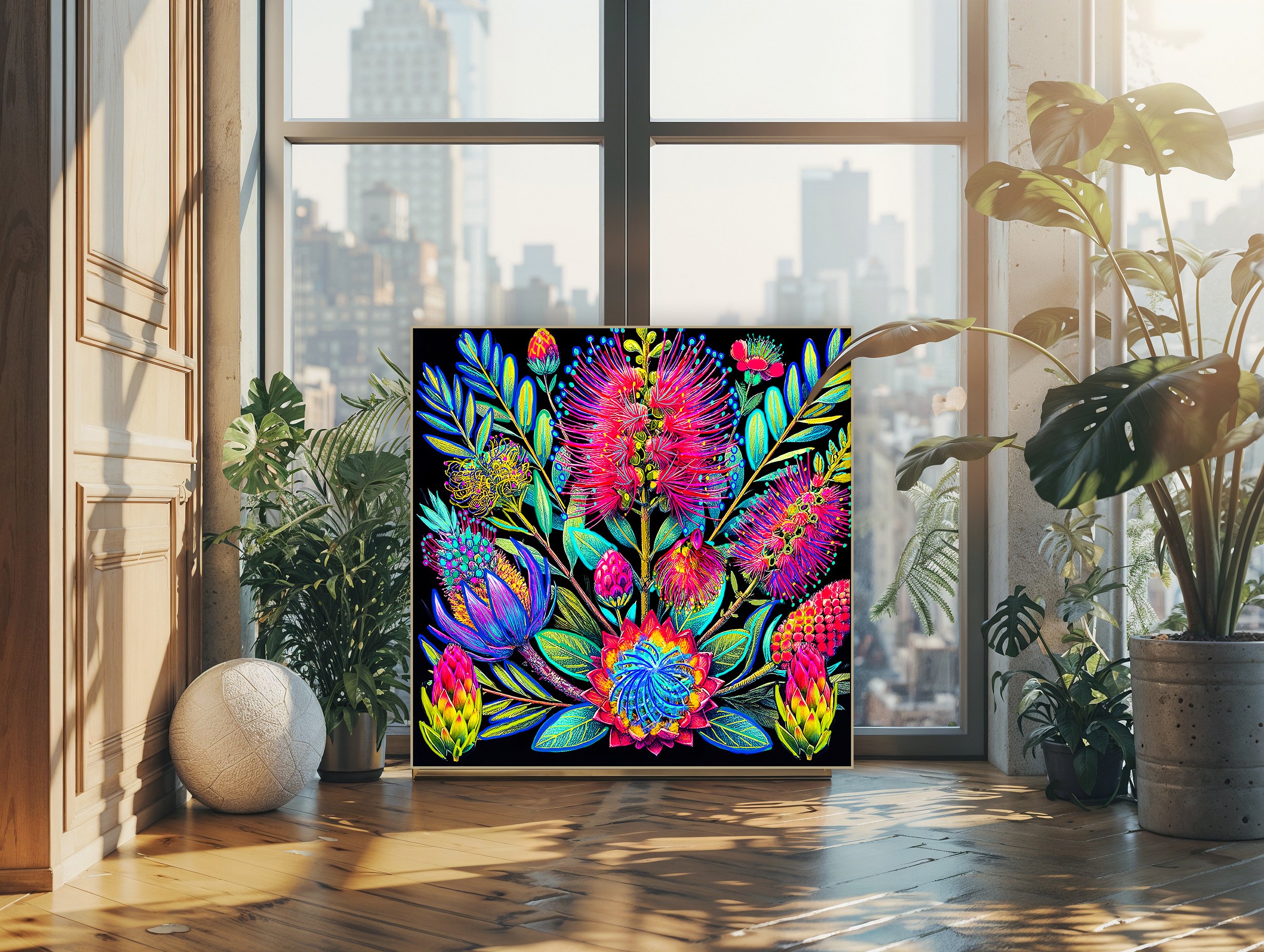 carnivorous sundew artwork