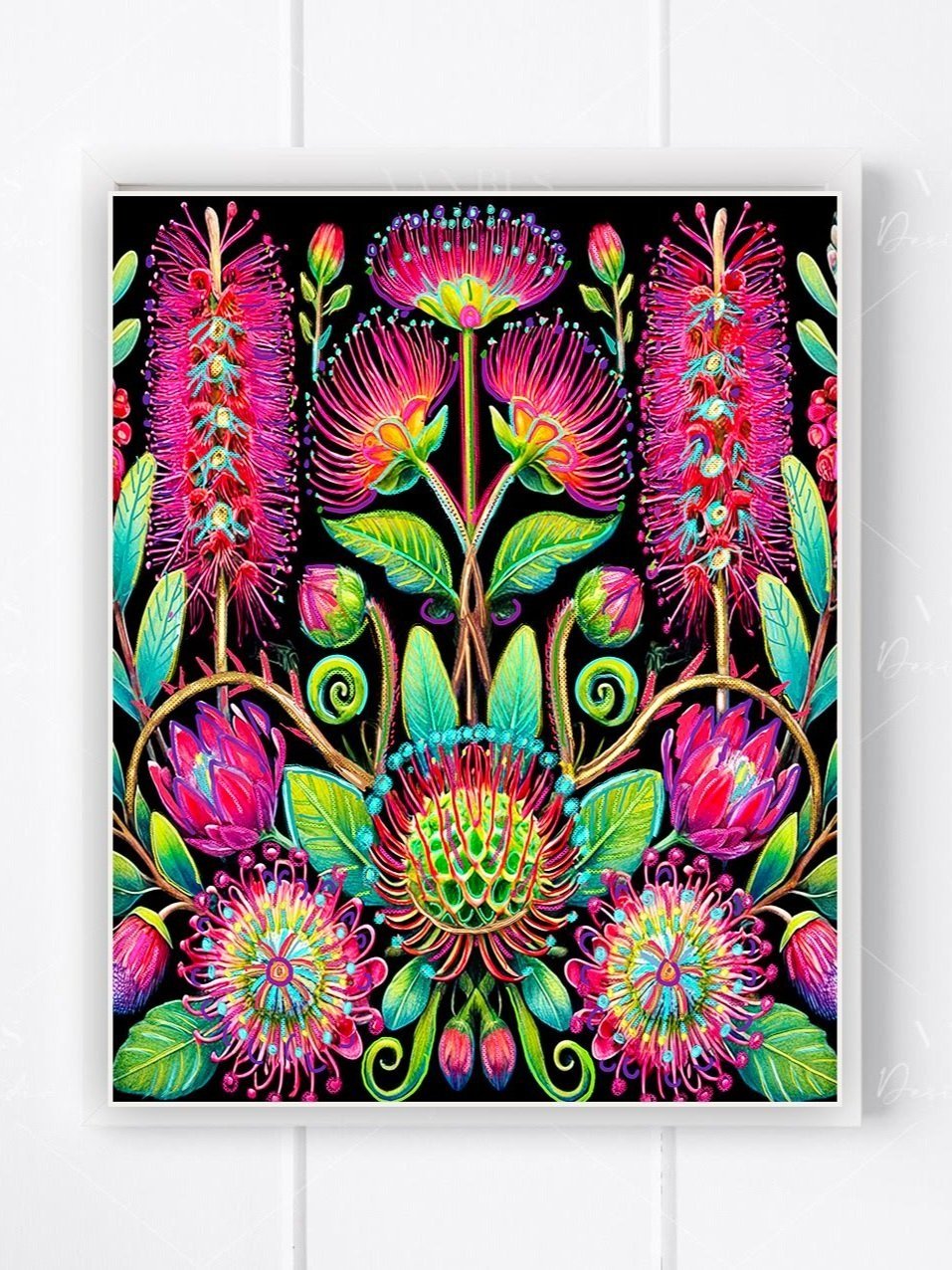 Australian flower prints - New Zealand floral art