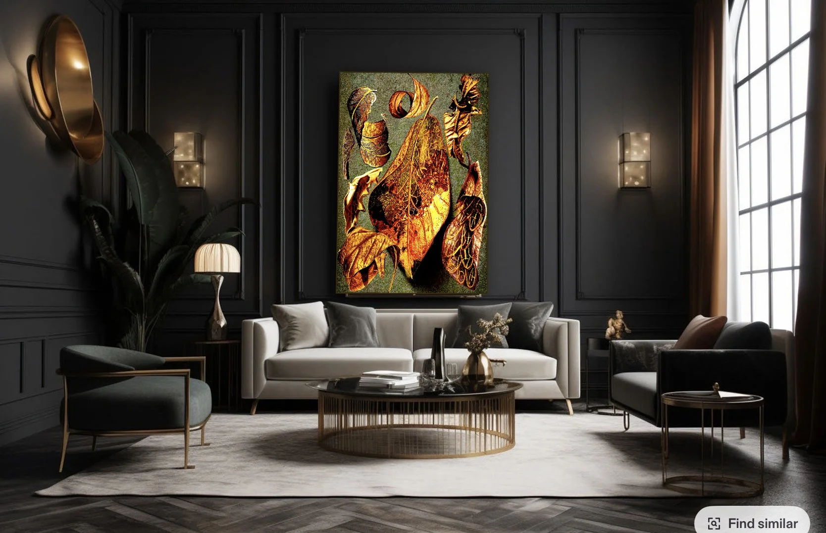 luxury botanical decor