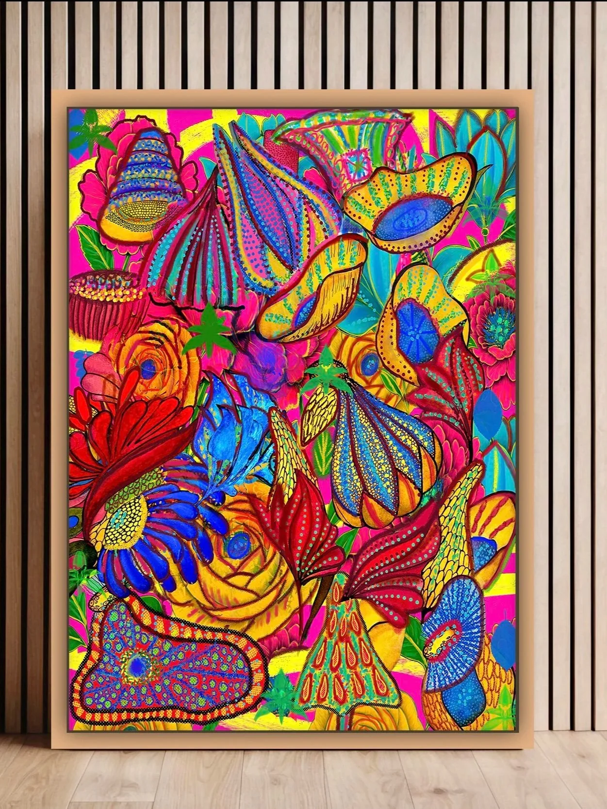 Technicolor Flora" Neo Botanical Expressionism" Fine Art Prints By Giovanna Nicolo | Botanical Art By Gio