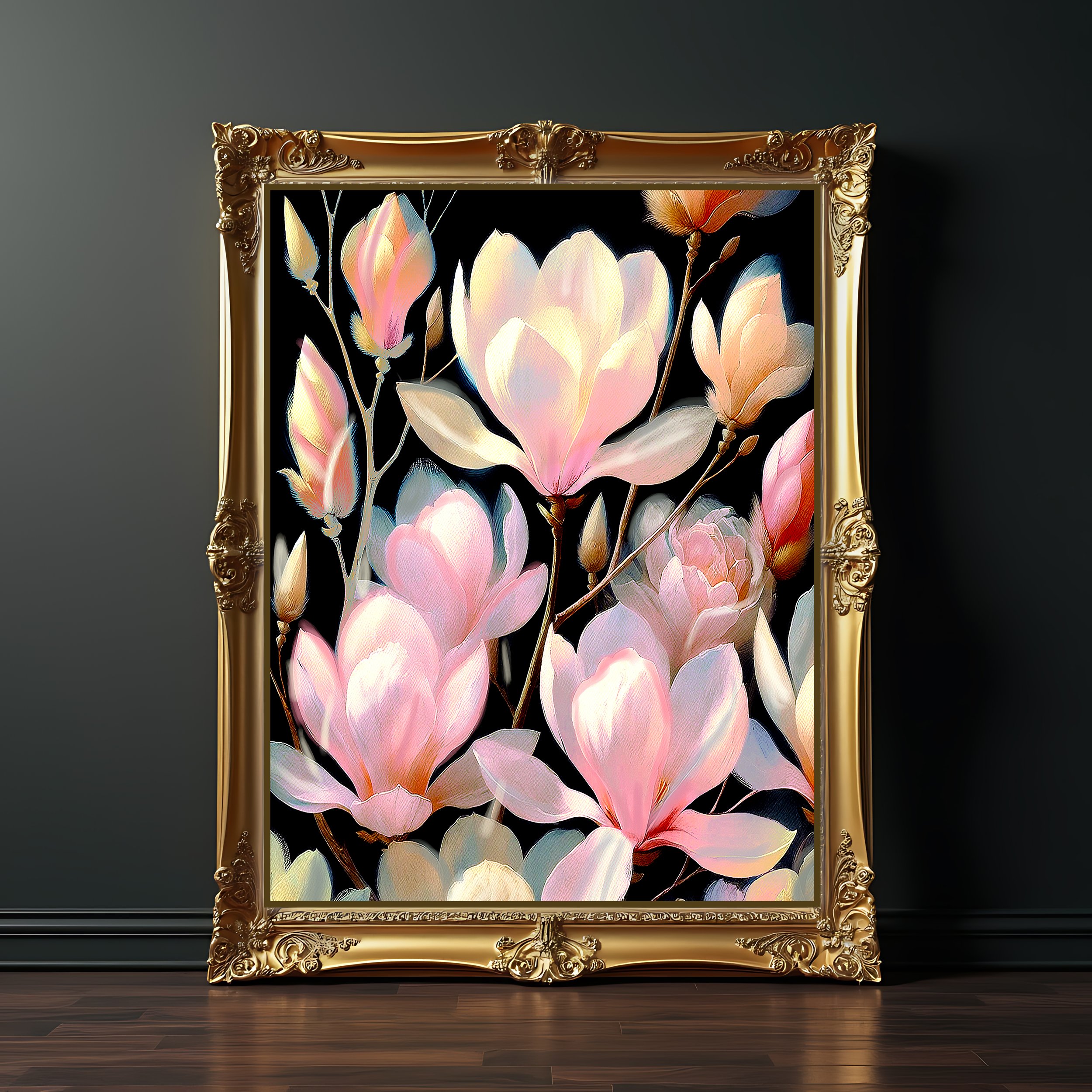 pink magnolia art - magnolia lover