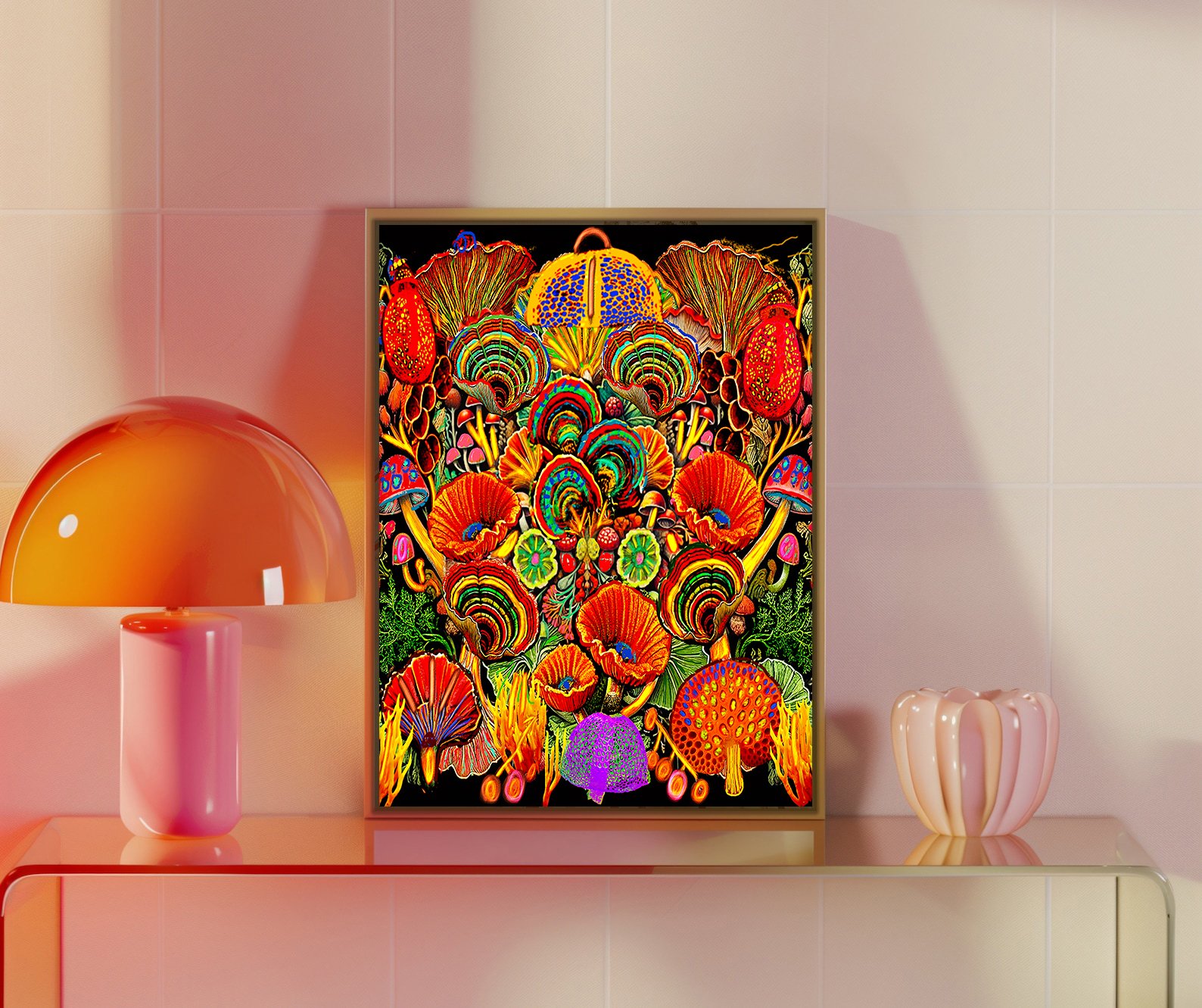fungi artwork - contemporary art