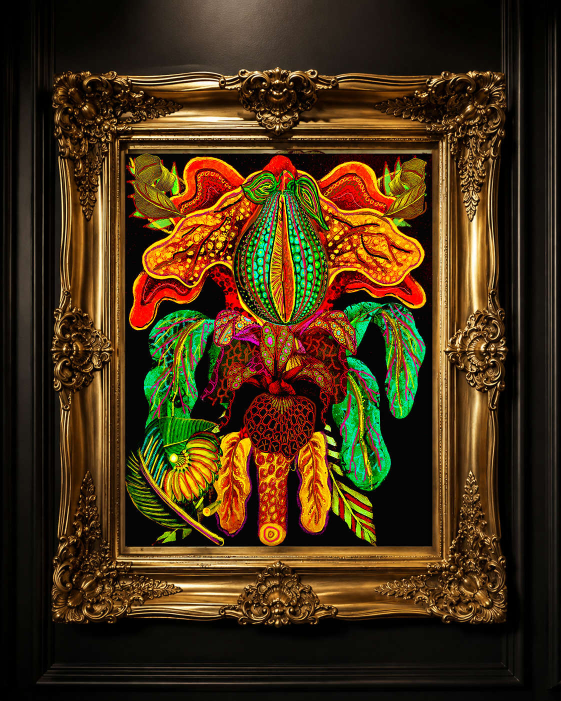 Botanical Artist Wall Art Print | Unusual Plant Art Print