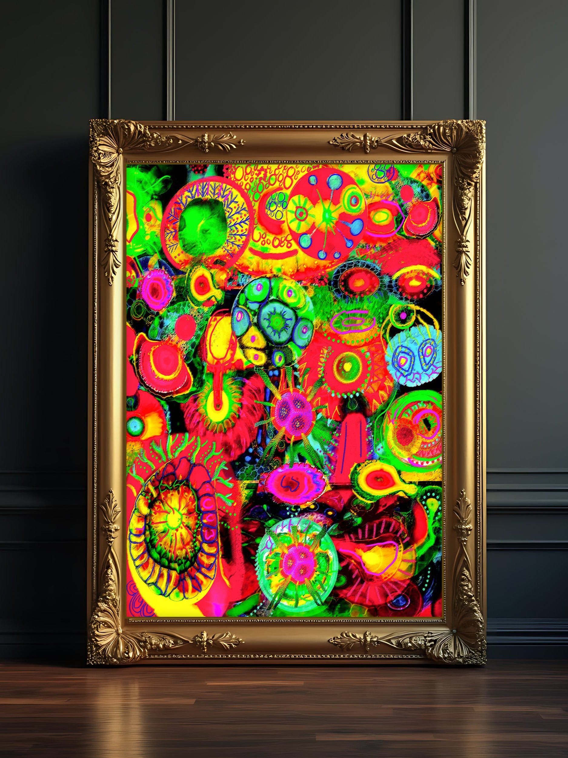 cool neon art
