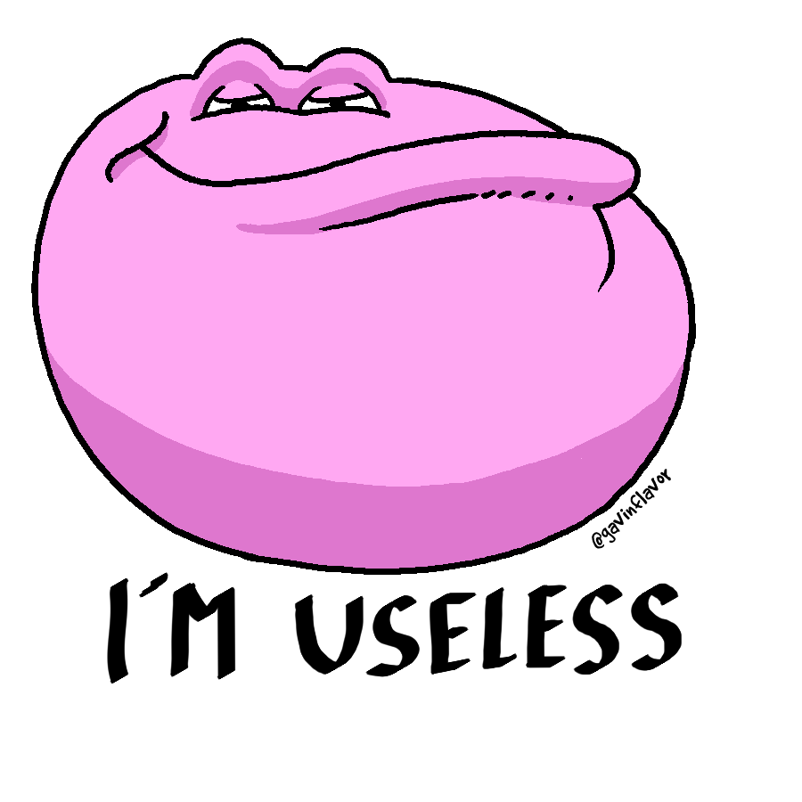 I'm Useless Sticker