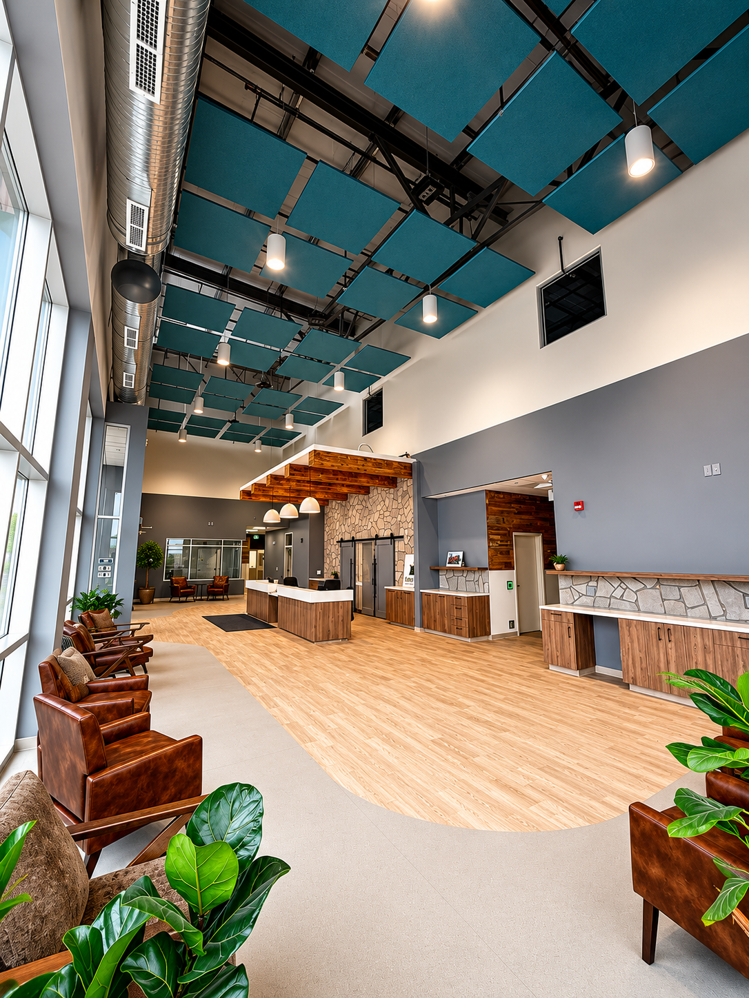 commercial soundproofing done in Calgary, AB to lower noise levels and eliminate echos