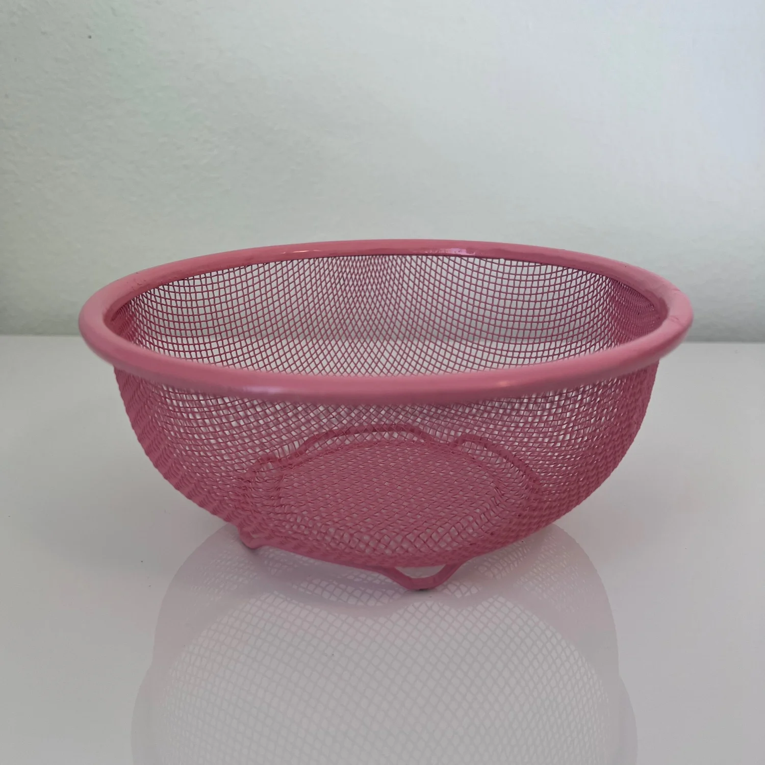Pink colander sale