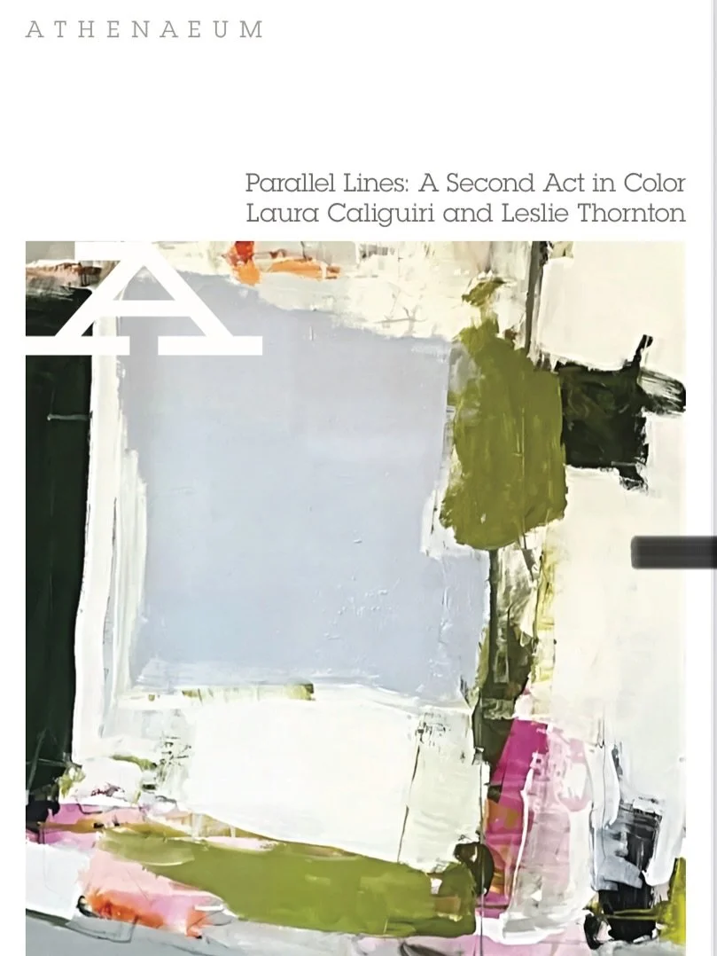 Save the date! I&rsquo;m excited to be showing my work alongside that of @lesliethorntonart next month @athenaeumnvfaa opening November 6th. 

👉🏻 Swipe for more details 

#NovemberShow #ArtExhibition2025 #AbstractExpressionistArt #NonObjectivePaint
