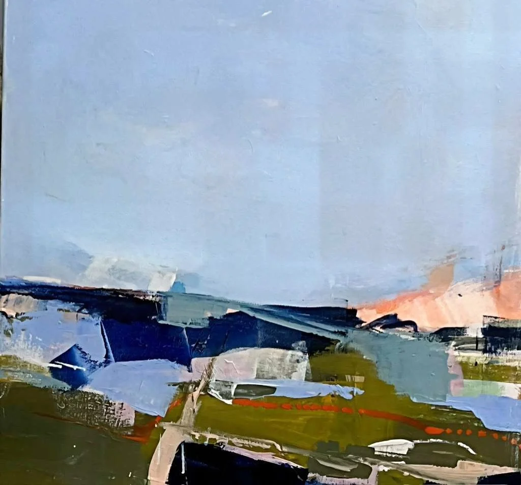 Tomorrow it&rsquo;s my workshop @centersforartsbonita where I&rsquo;ll be leading participants into a foray of abstract painting! See details via the link in my bio. 

Pictured here, my work &lsquo;Tidepool&rsquo;, 20 x 20. 

#ItsAbstract #AbstractPa