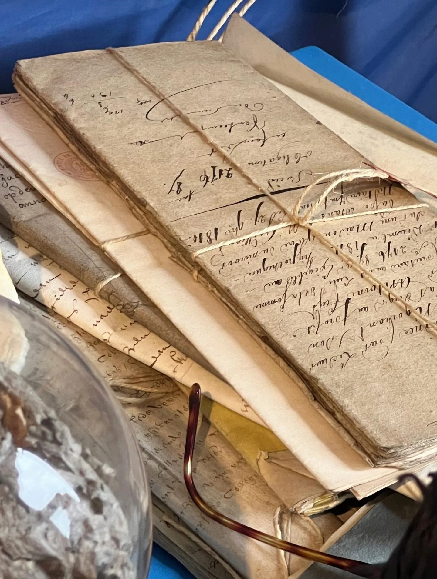 Fascinated by vintage letters; the exquisite handwriting, the history and the glimpse into other lives. 

#VintageLetters #VintageCorrespondence #HandwrittenLetters #VintageTreasures #Harper_Hughes_Home