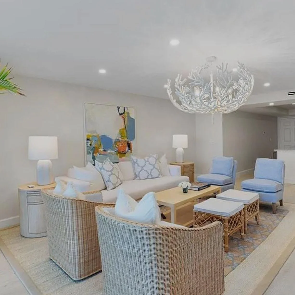 Salt Light
Light, softened.
Color, carried.

Seen in situ&mdash;
where the palette begins to echo the room:
blues, sand, and air, held in balance.
 
DM for details. 
 
#Harper_Hughes_Home #ContemporaryPaintingsForSale #Painterly #softpalette #NonObje